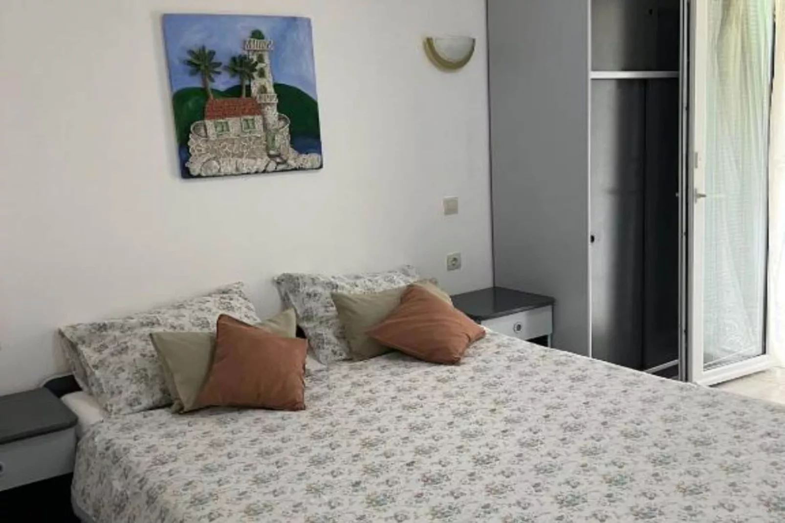 Apartments Natali - One Bedroom Apartment with Balcony (APP3)-Slaapkamer