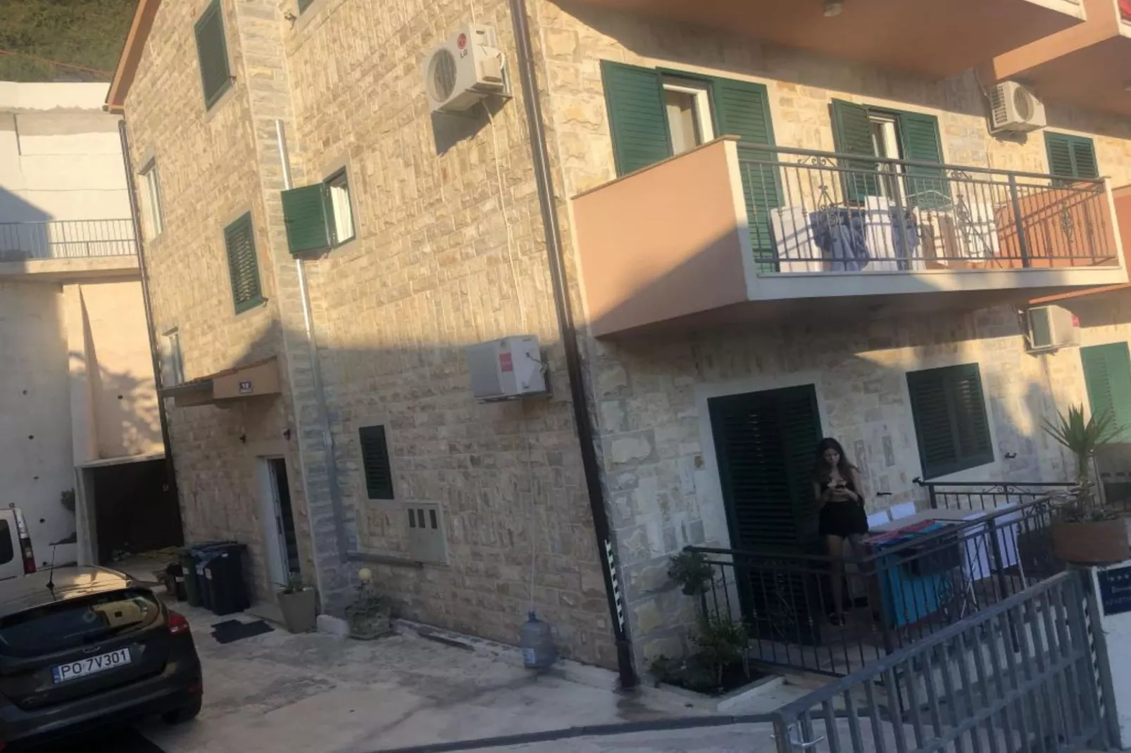 Apartmani Villa Borzic - One Bedroom Apartment with Terarce and Sea View 5-Buitenlucht