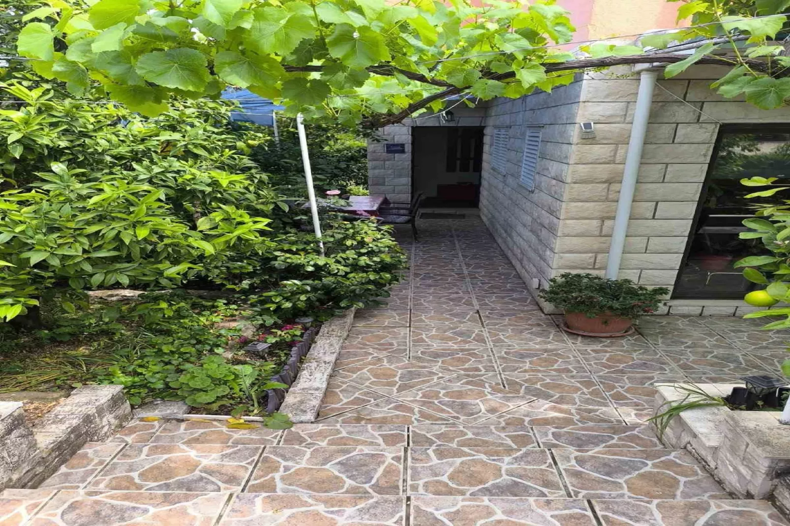 Cozy Apartments Žute, island of Korčula-Two-Bedroom Apartment With Terrace And Sea View (A1)-Buitenlucht