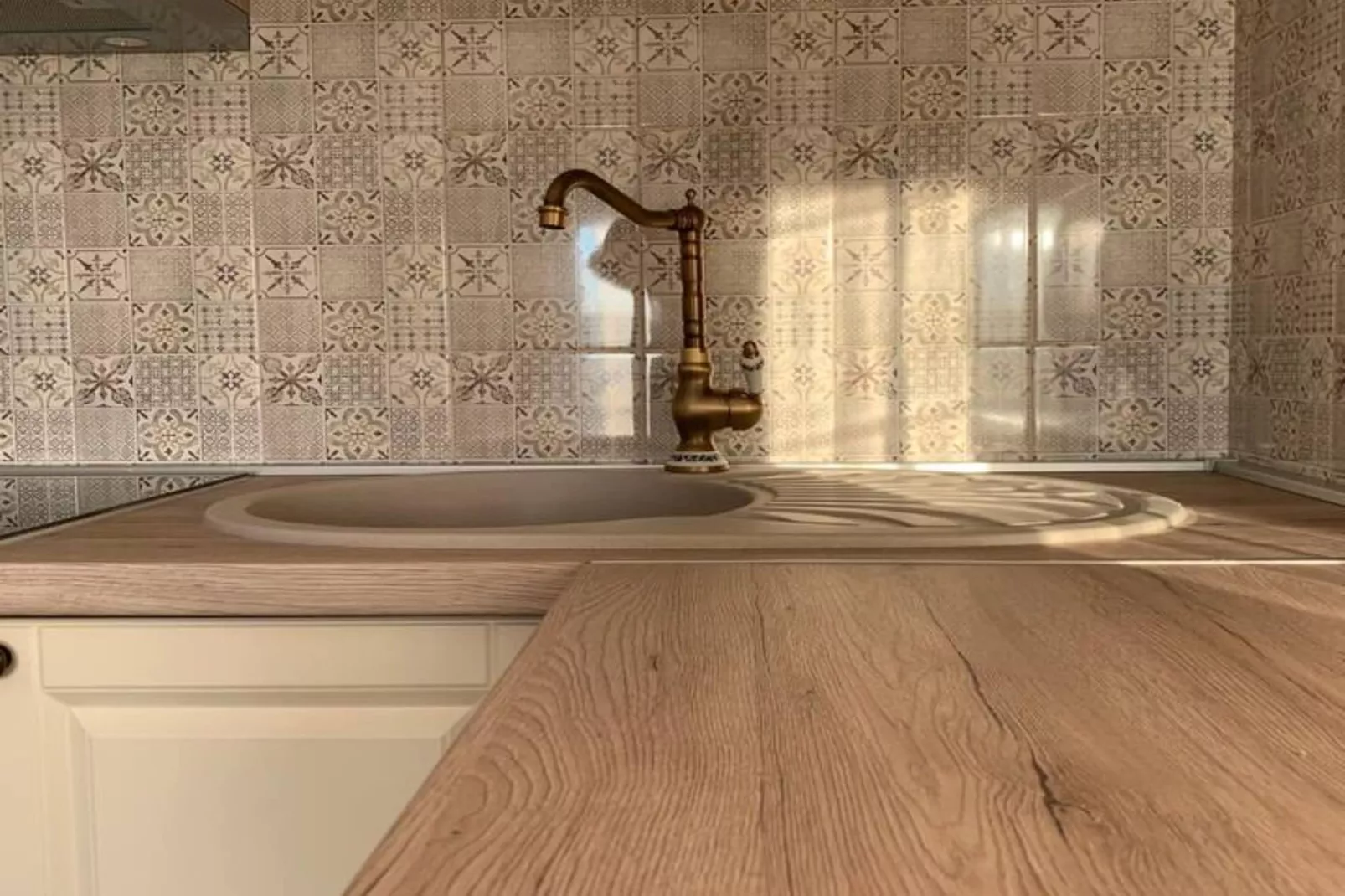 Apartment Bordoa de Macura with Bay View-Keuken