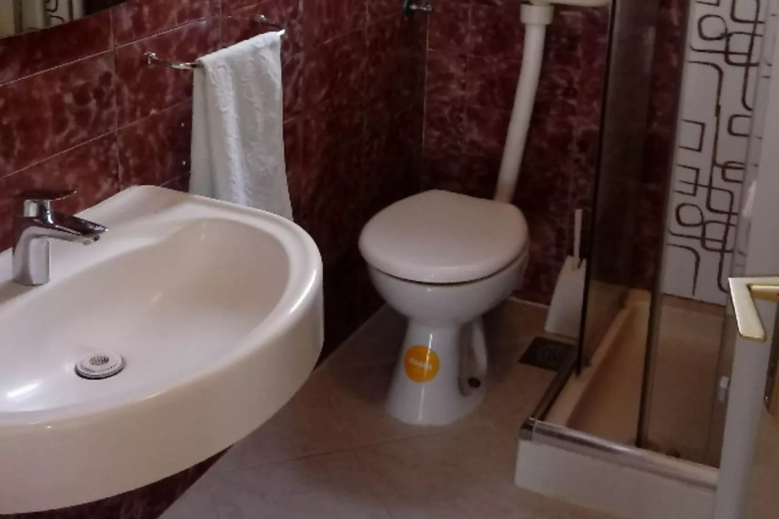 Apartments Jaman Dalmatica Čiovo - Two Bedroom Apartment with Sea View and Balcony-Badkamer