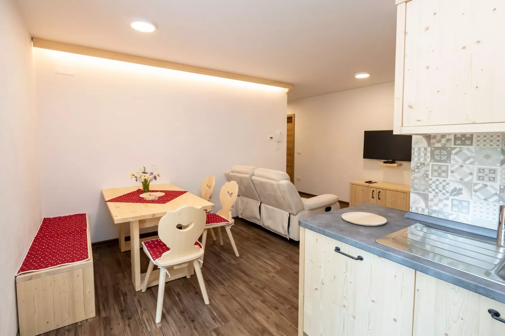 The Woodland Nook Apartments Bohinj - Two Bedroom Apartment with Balcony (owner A)-Badkamer