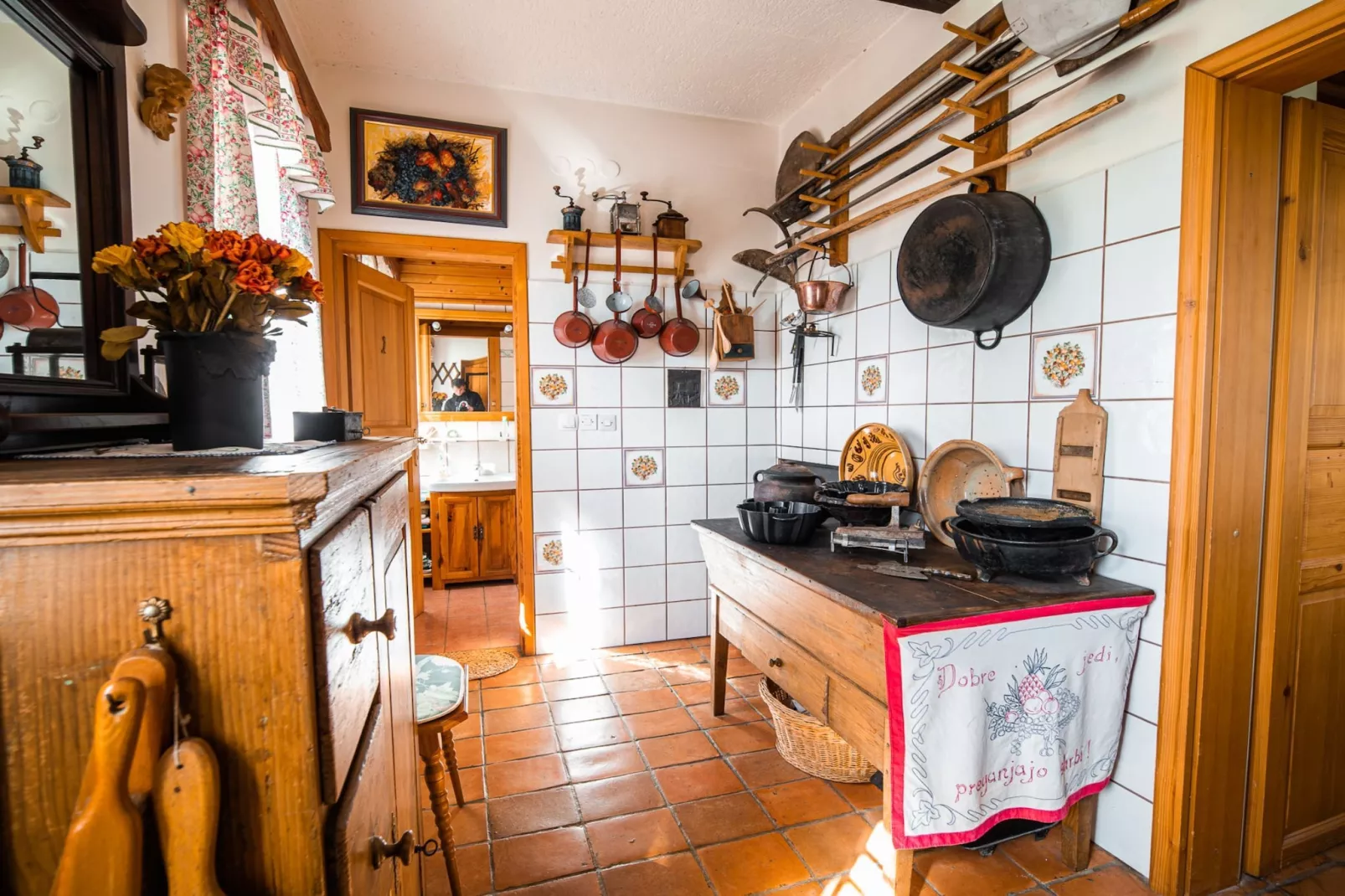 Cozy Countryside Retreat Villa with Hot-Tub - Two Bedroom Villa with Hot Tub-Keuken