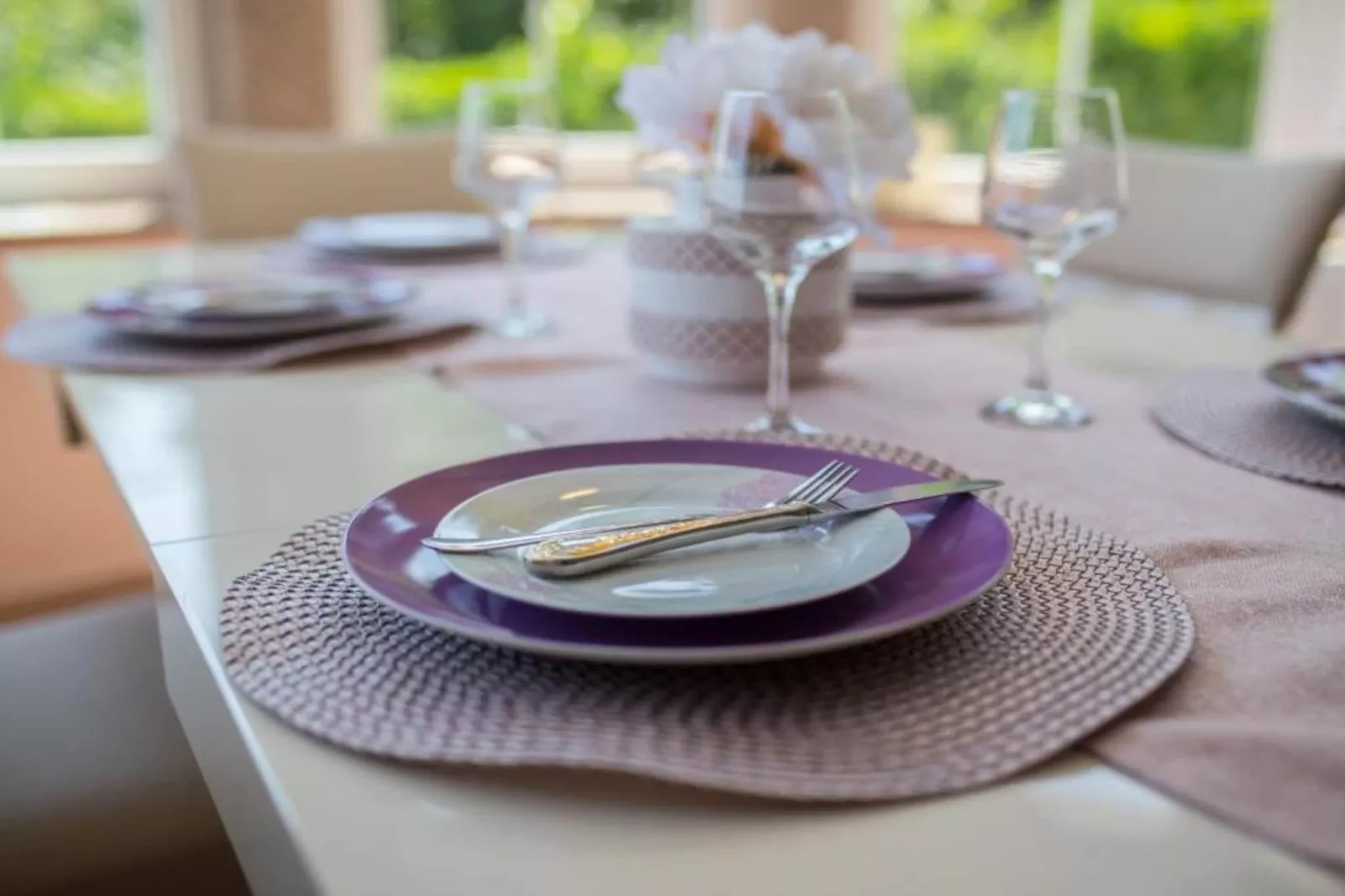 Apartments Melanie - Oprić Hills Studio apartment with balcony (C)-Eetkamer