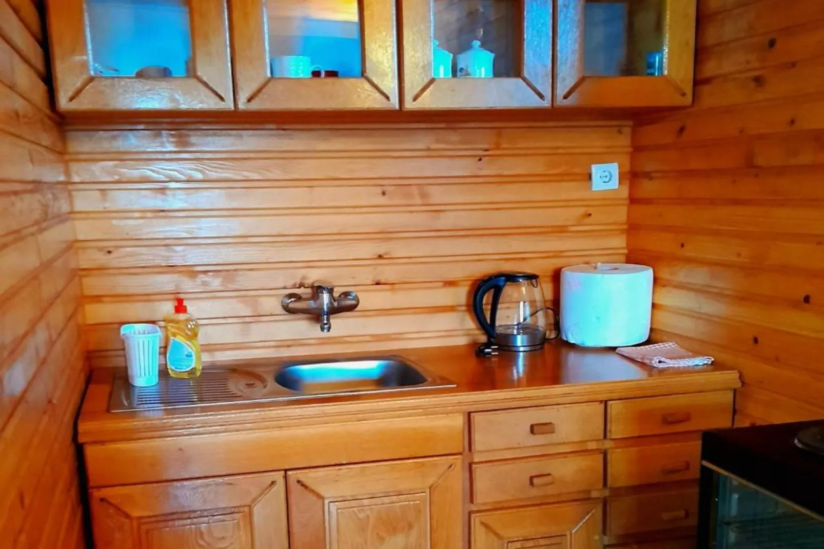 Eco Village Coric - Studio Apartment with Terrace 1 - Keuken