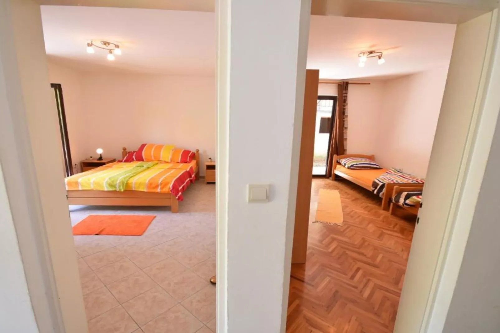 Cozy Igalo Retreat Ideal for Families - Two Bedroom Apartment-Slaapkamer