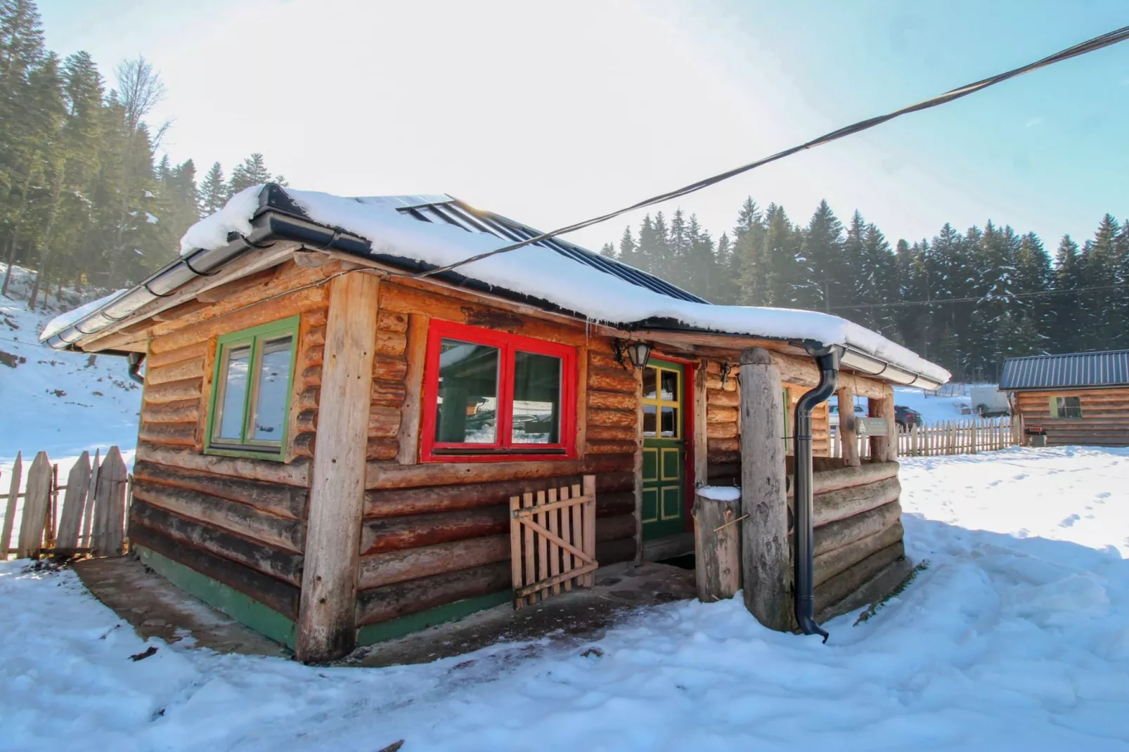 Ethno Village Dolina Mira - One Bedroom Holiday Home (Sutjeska)-Buitenlucht