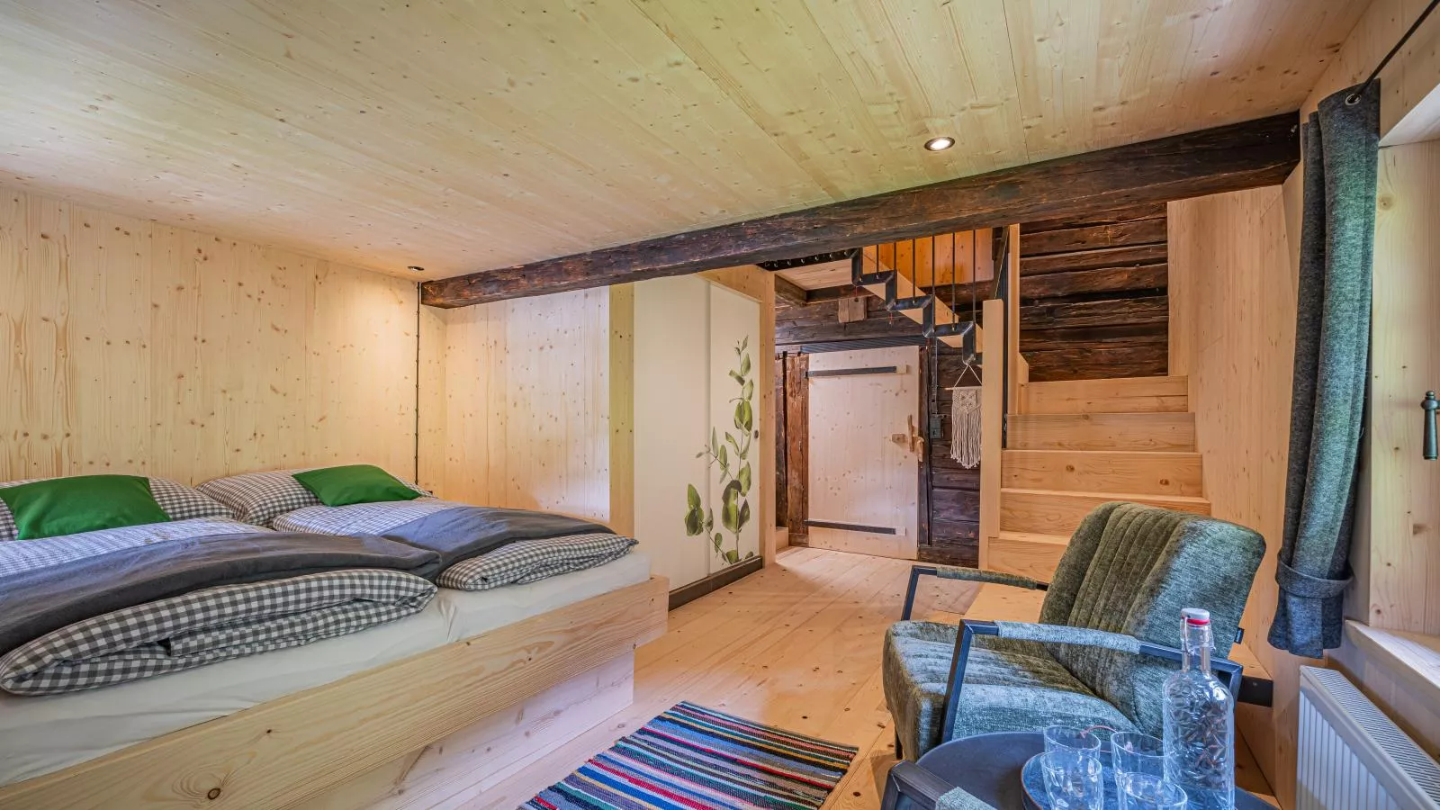 Raneburg 4 Almhaus-Slaapkamer