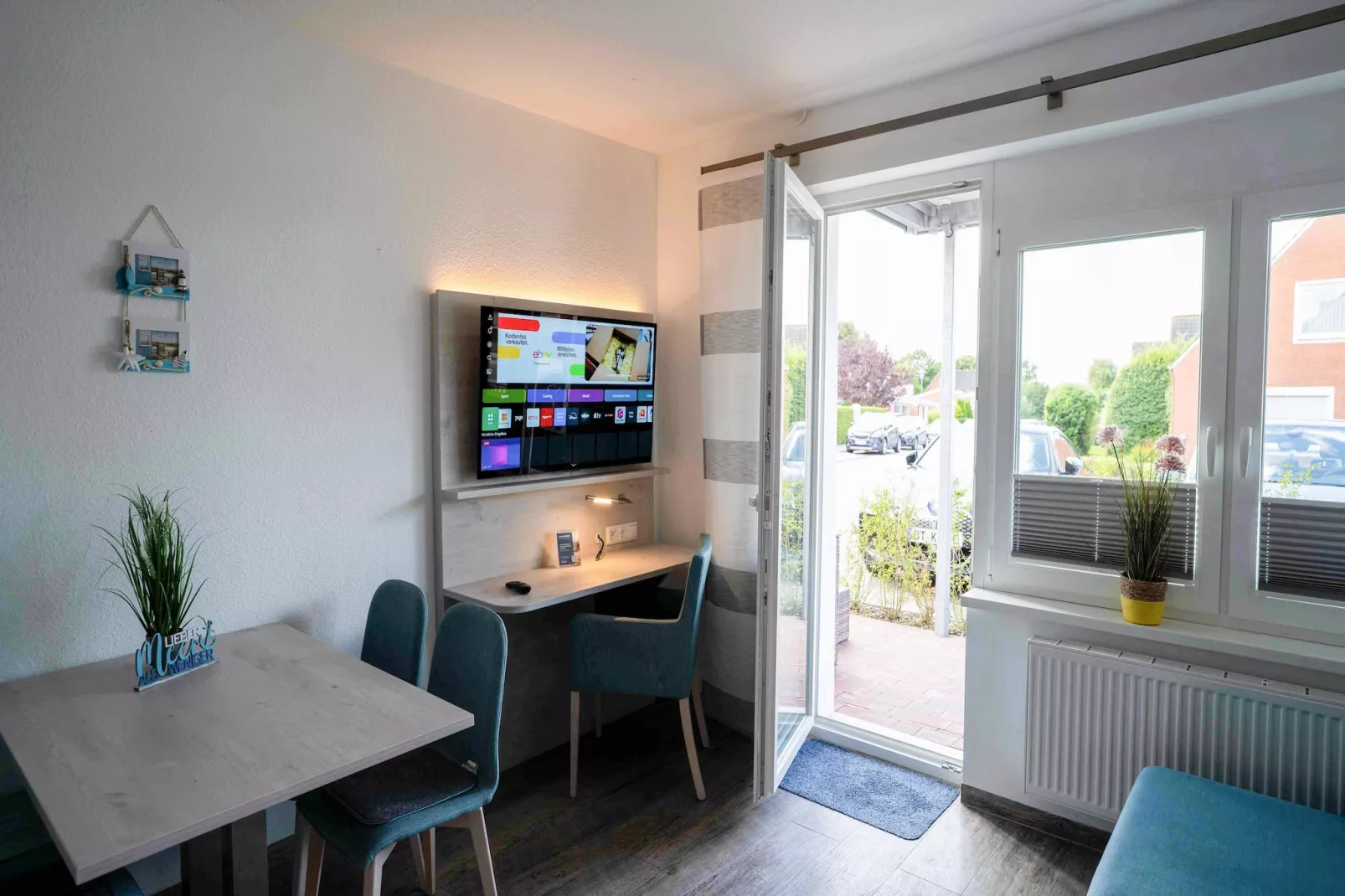 Haus Strandkorb 5-Woonkamer