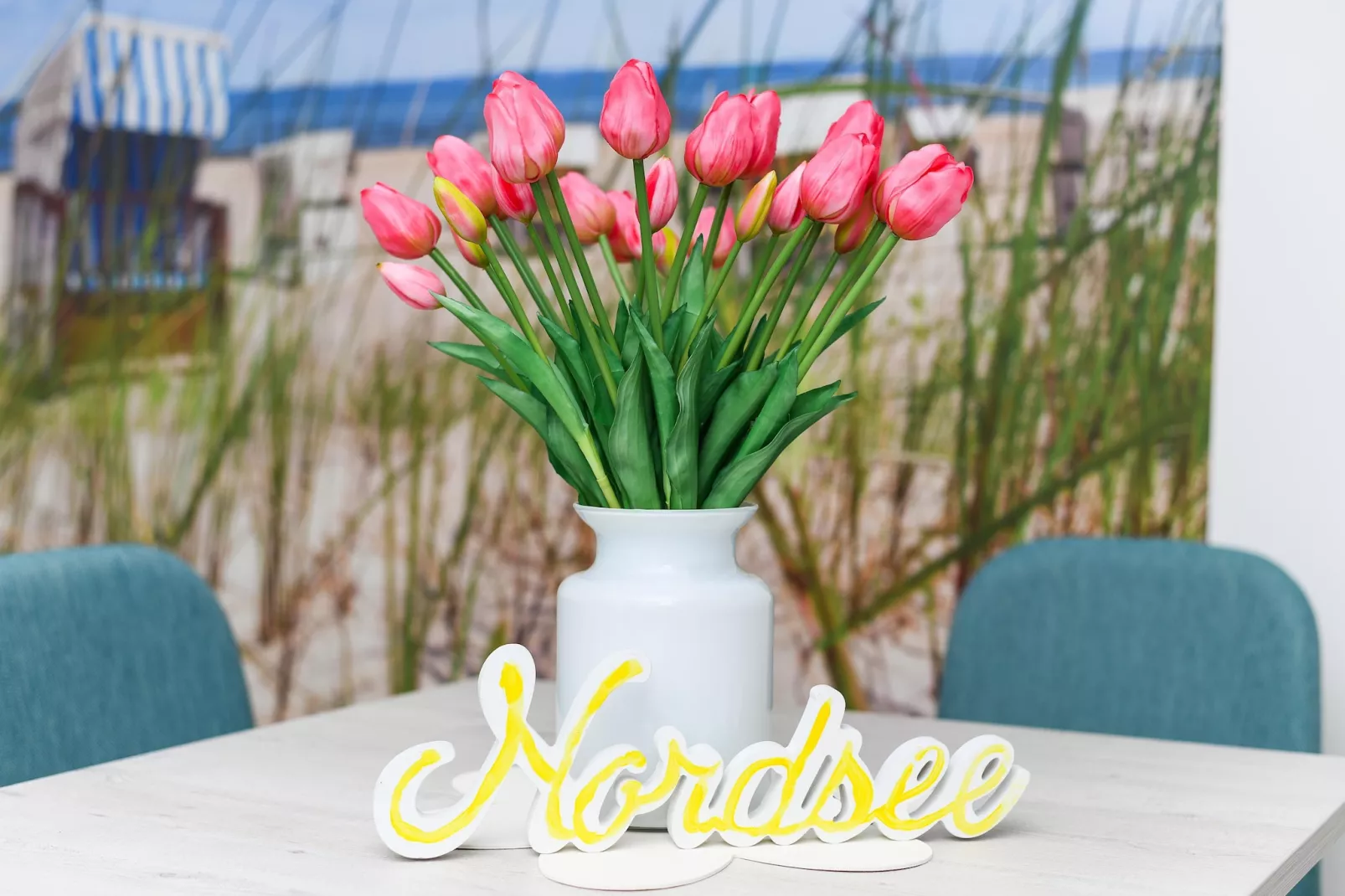 Haus Strandkorb 6-Woonkamer