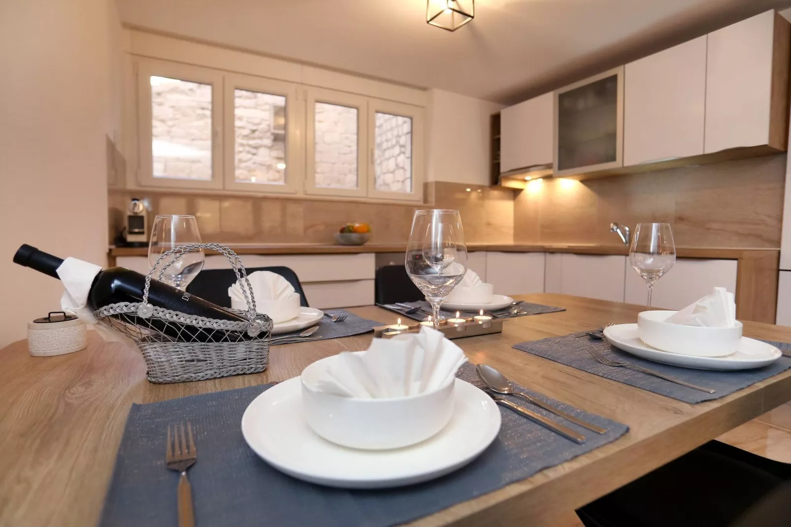 M Apartment Trogir-Eetkamer