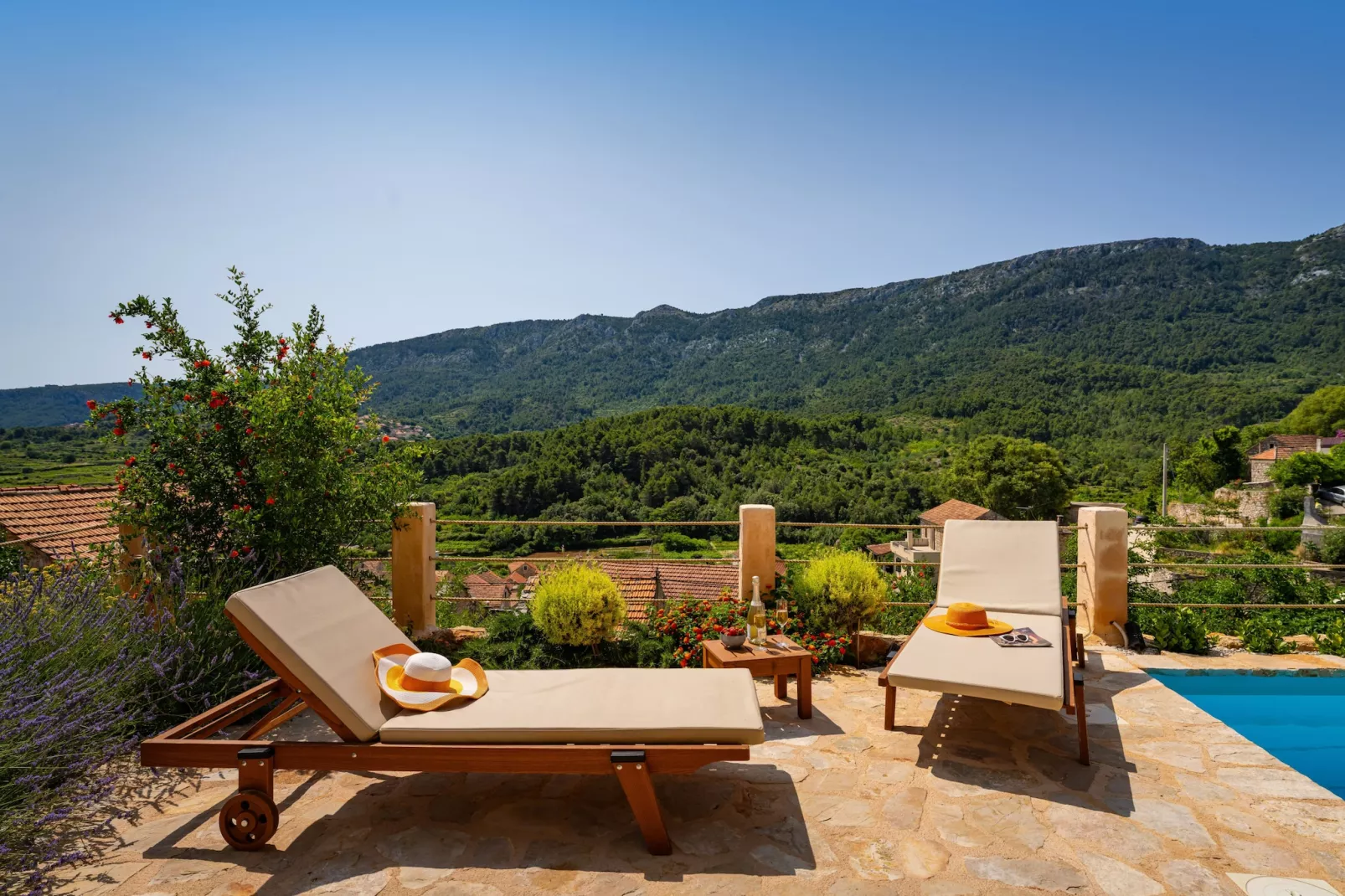 Sea view Villa Amaria-Terrasbalkon