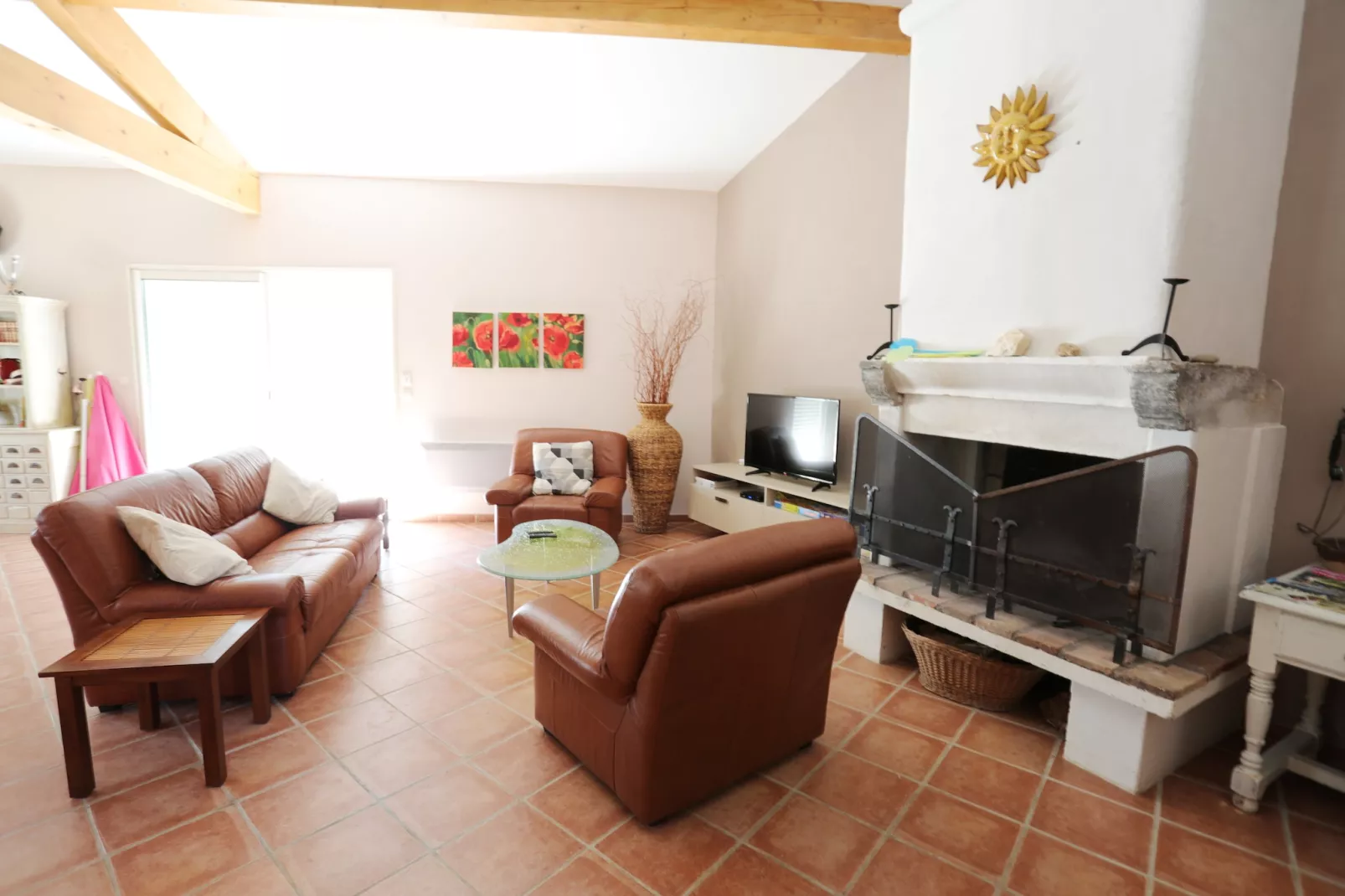 Villa Borie-Woonkamer