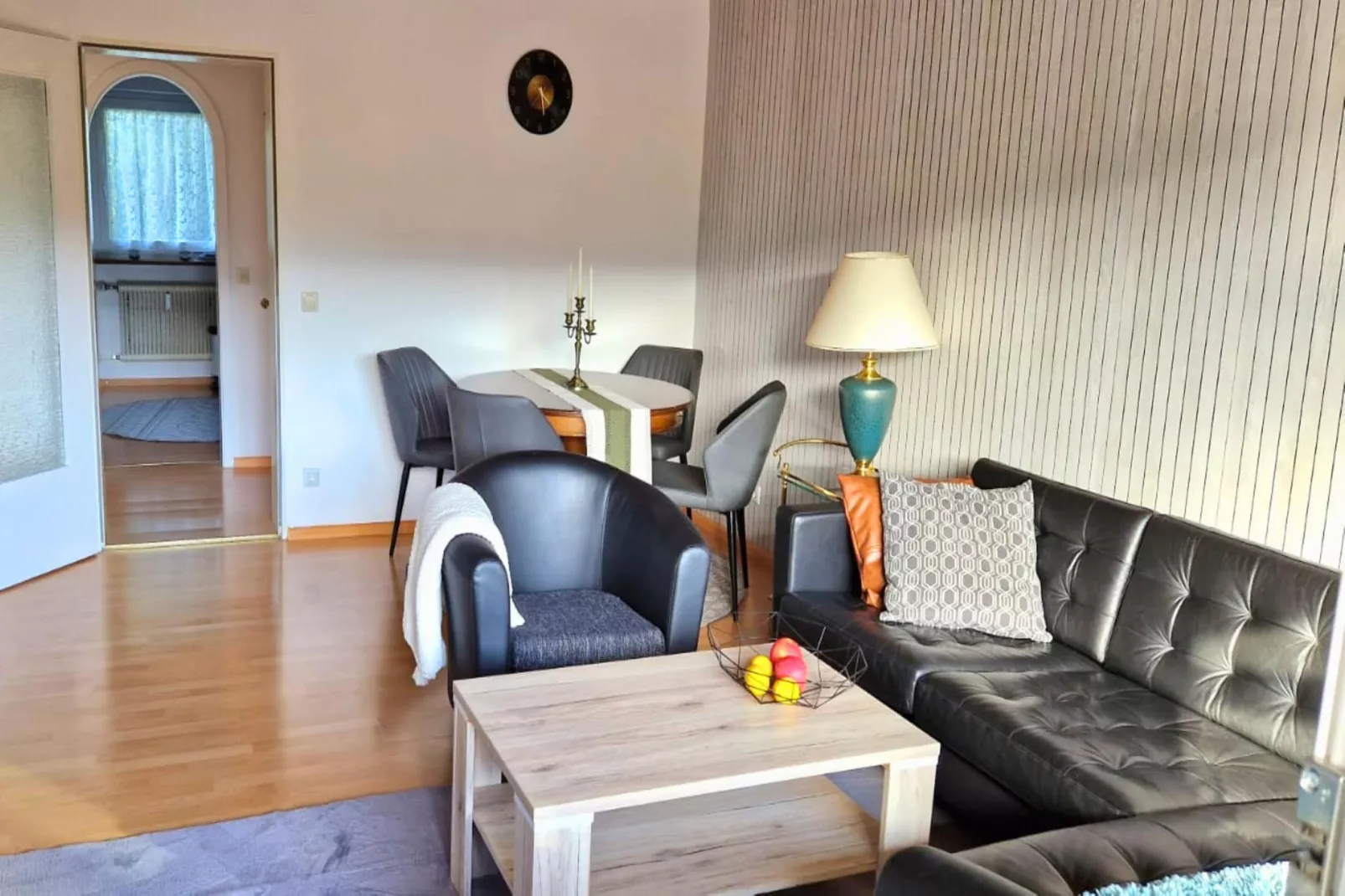 Ferienwohnung Herrischried an der Skipiste-Woonkamer