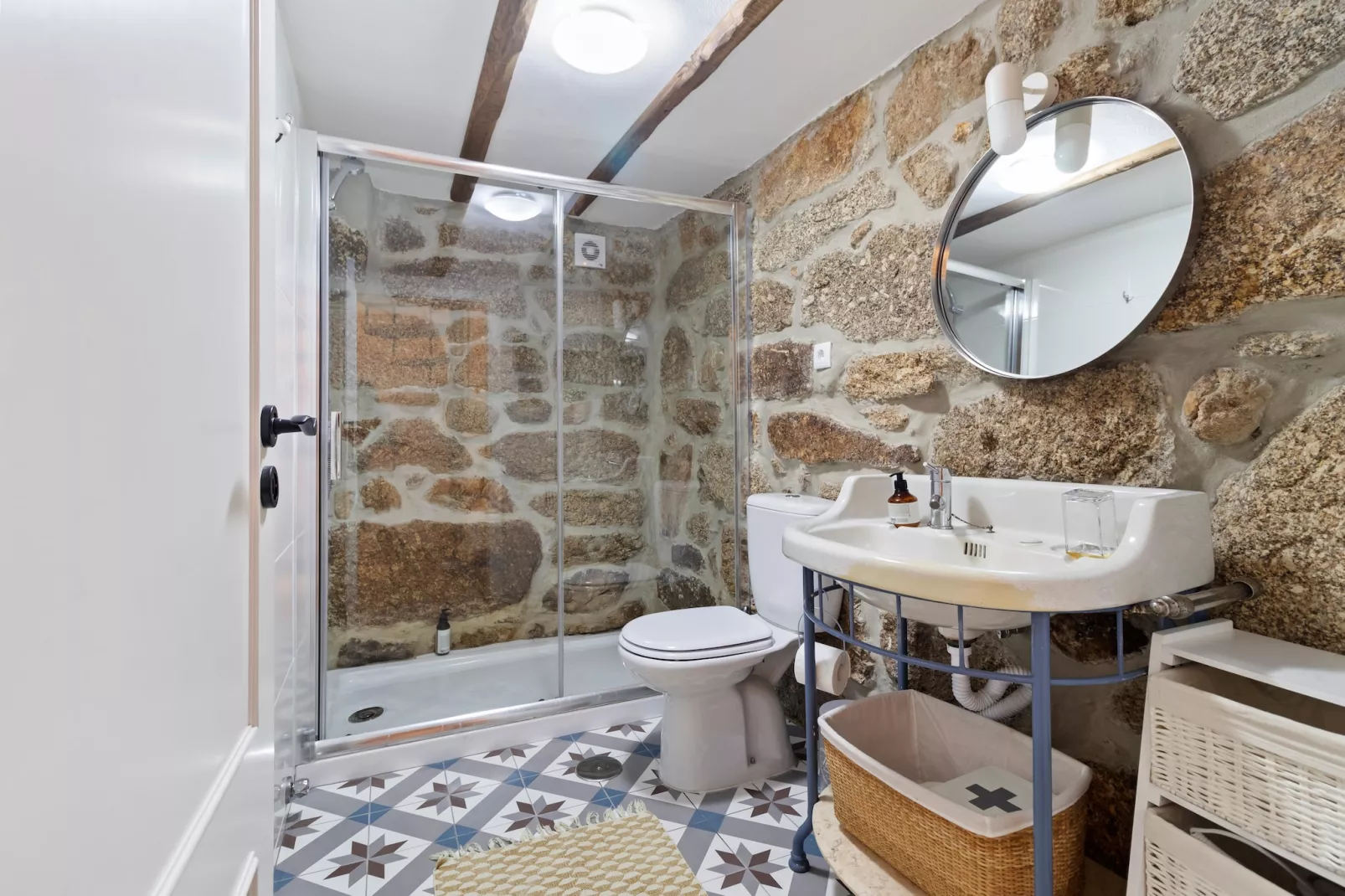 Abrigo do Mezio - Country House-Badkamer