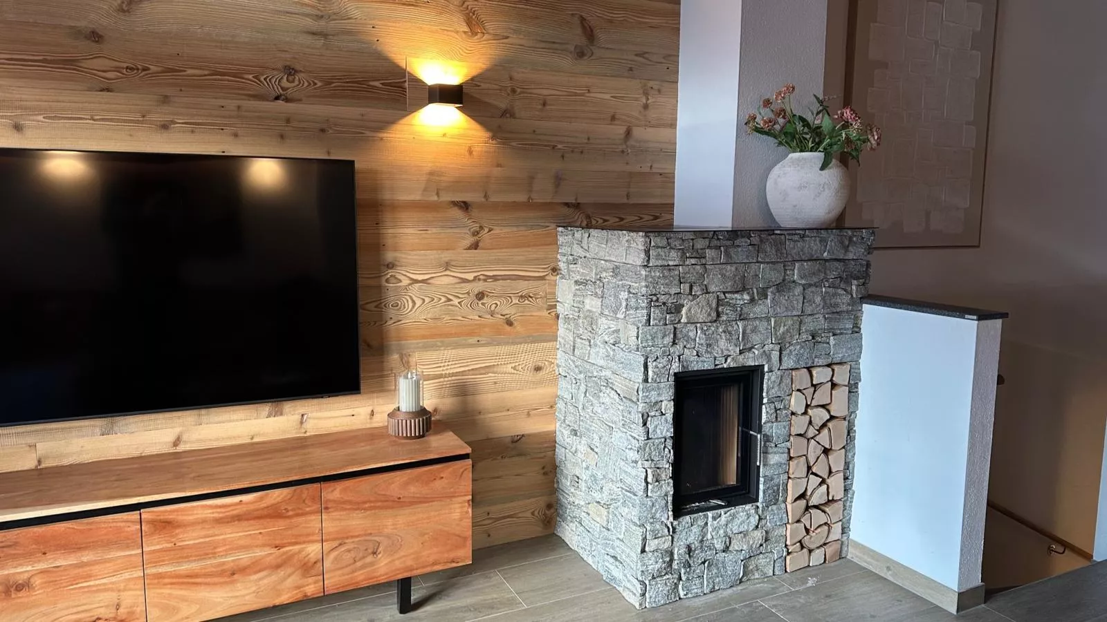 Tauernlodge Eben D4-Woonkamer