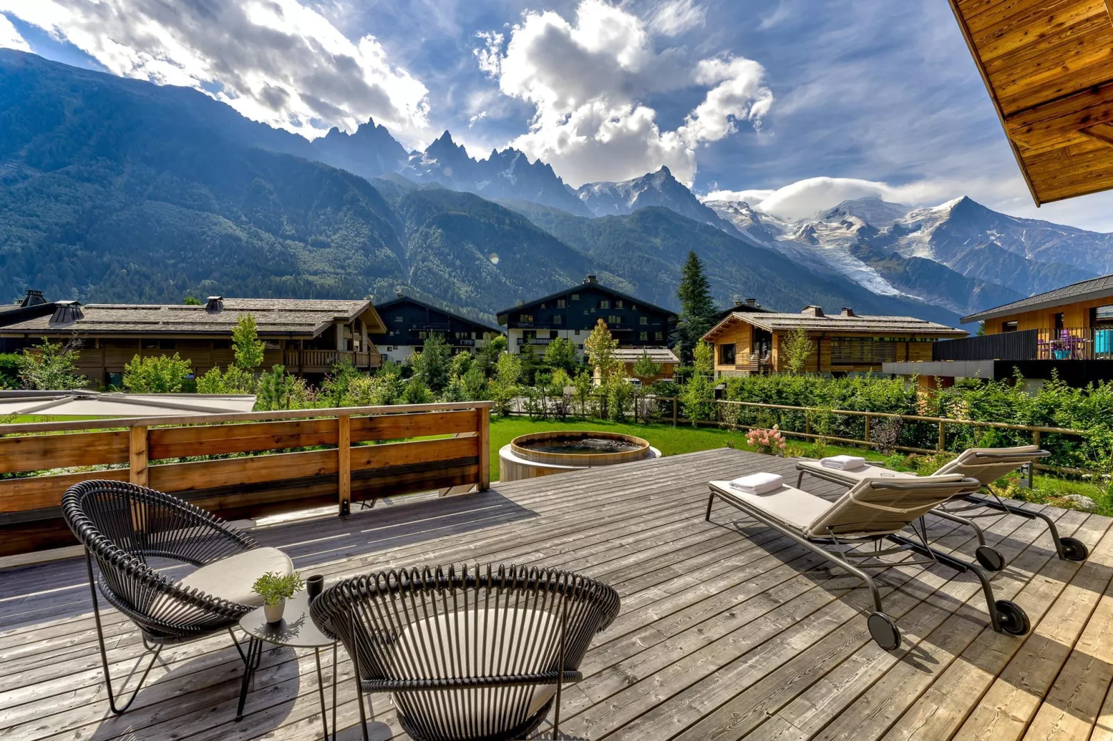 Trois Soeurs-Terrasbalkon