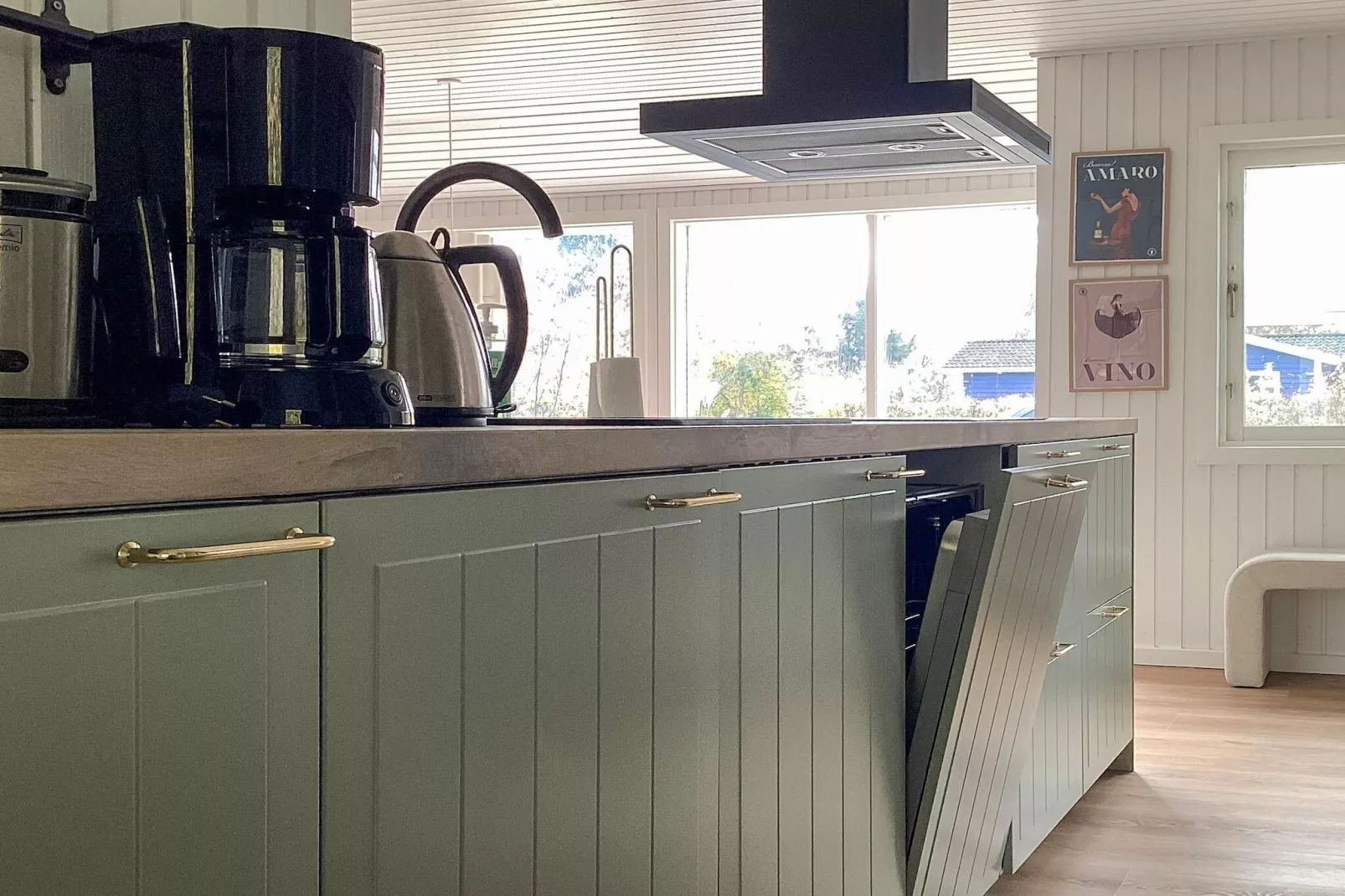 Vakantiehuis, 500m van het strand-Binnen