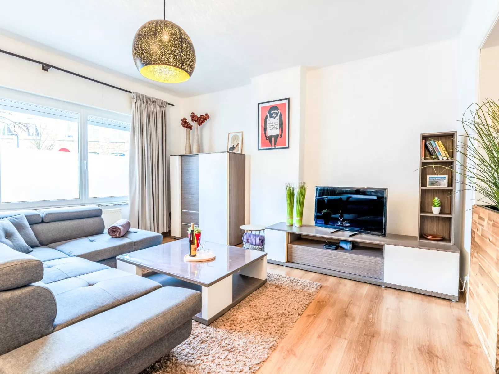 Cozy casa Ostend with terrace-Binnen