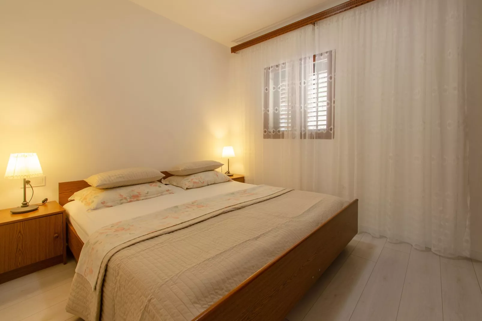 Panoramic Apartments Anić - Superior Two Bedroom Apartment with Terrace and Sea View (A1)-Slaapkamer