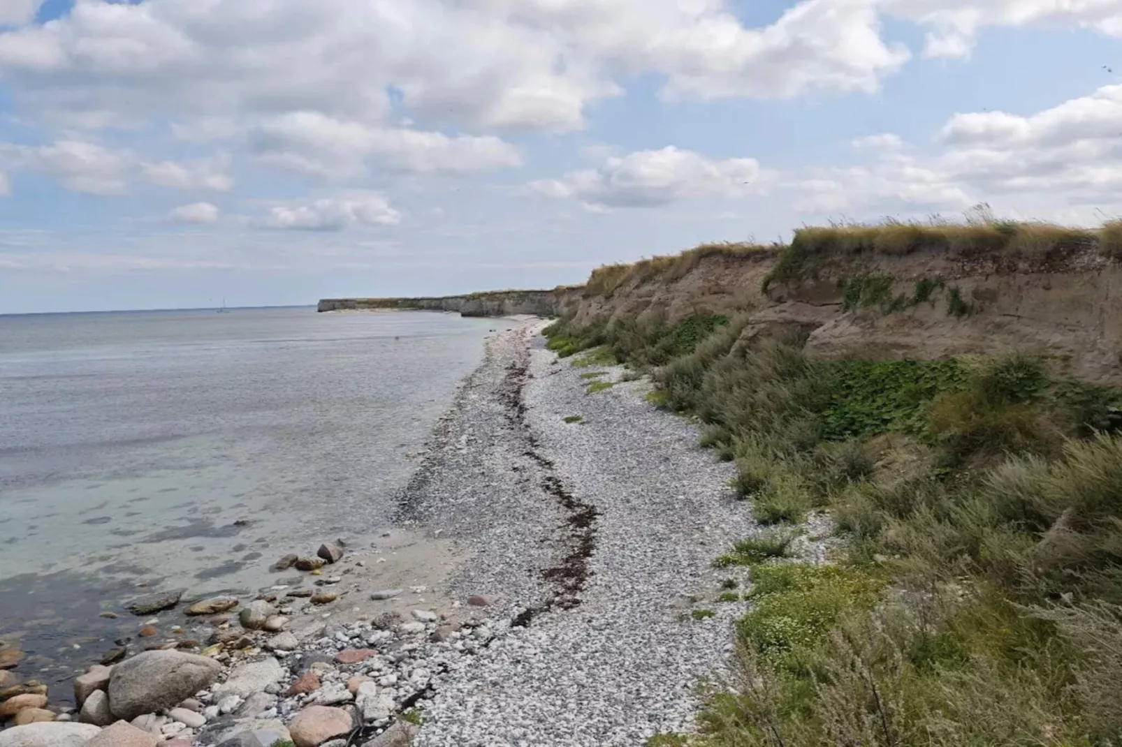 Kustcharme in Gjerrild-By Traum-Waterzicht