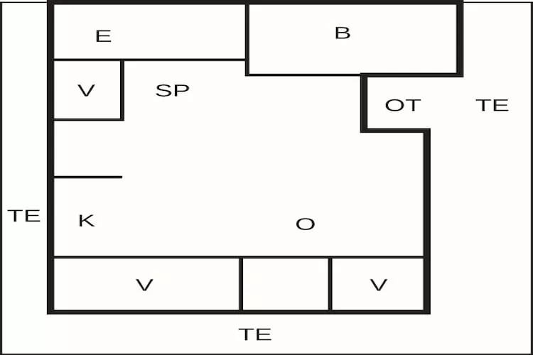 7 persoons vakantie huis in Ebeltoft-Plattegrond