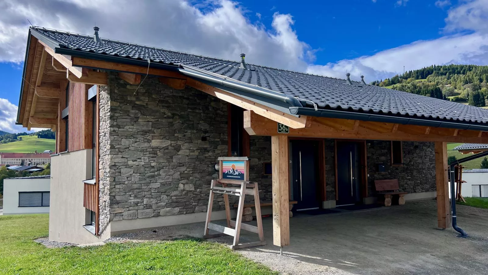 Grebenzen Lodge Pabstin 36B-Buitenkant zomer