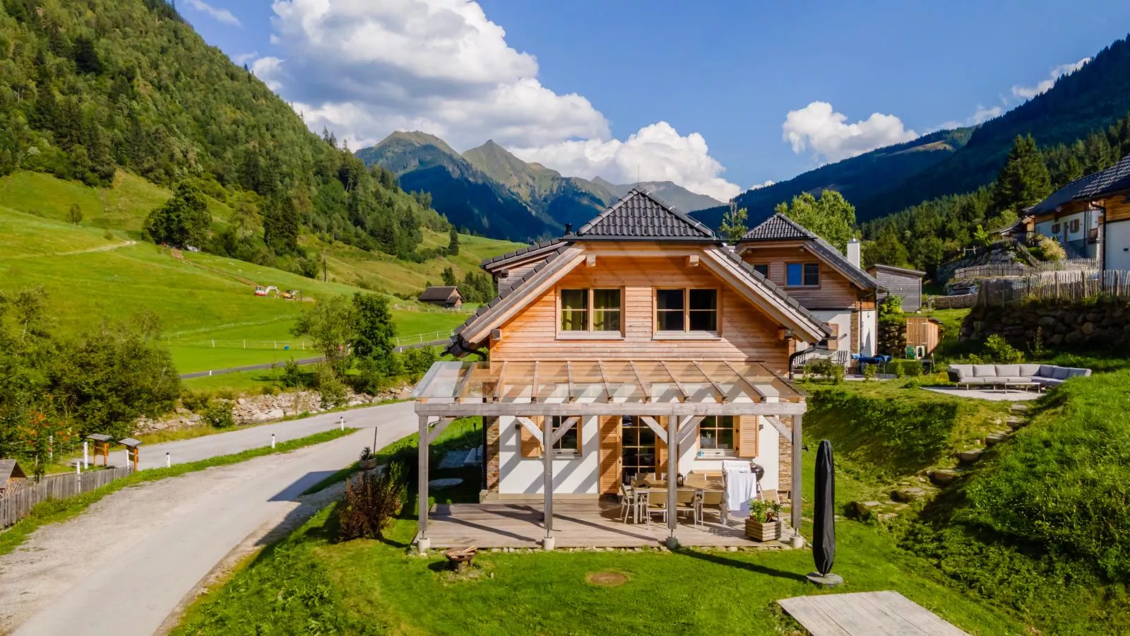 Chalet Amsel-Buitenkant zomer