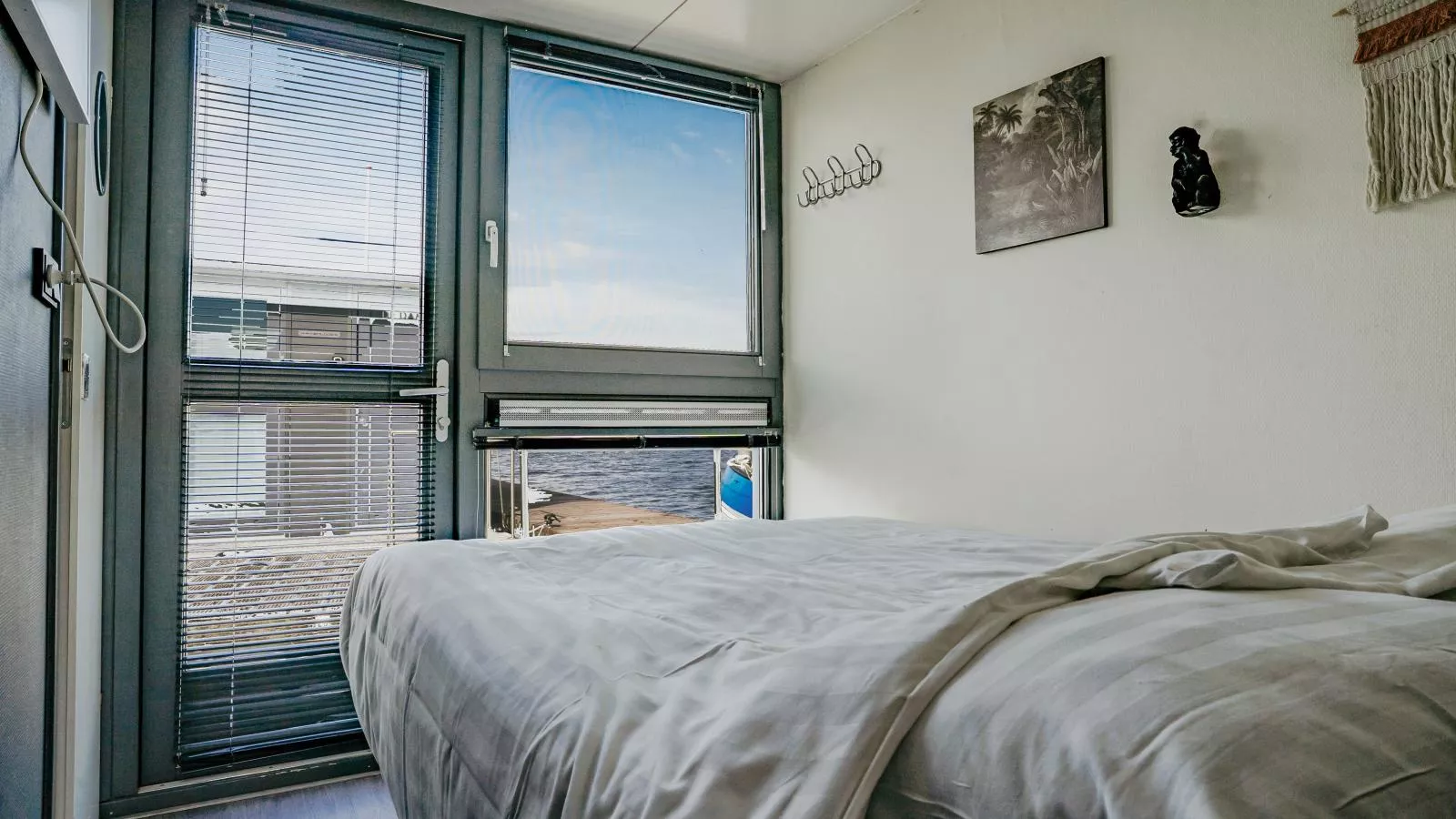 Tiny houseboat Uitgeest I-Slaapkamer
