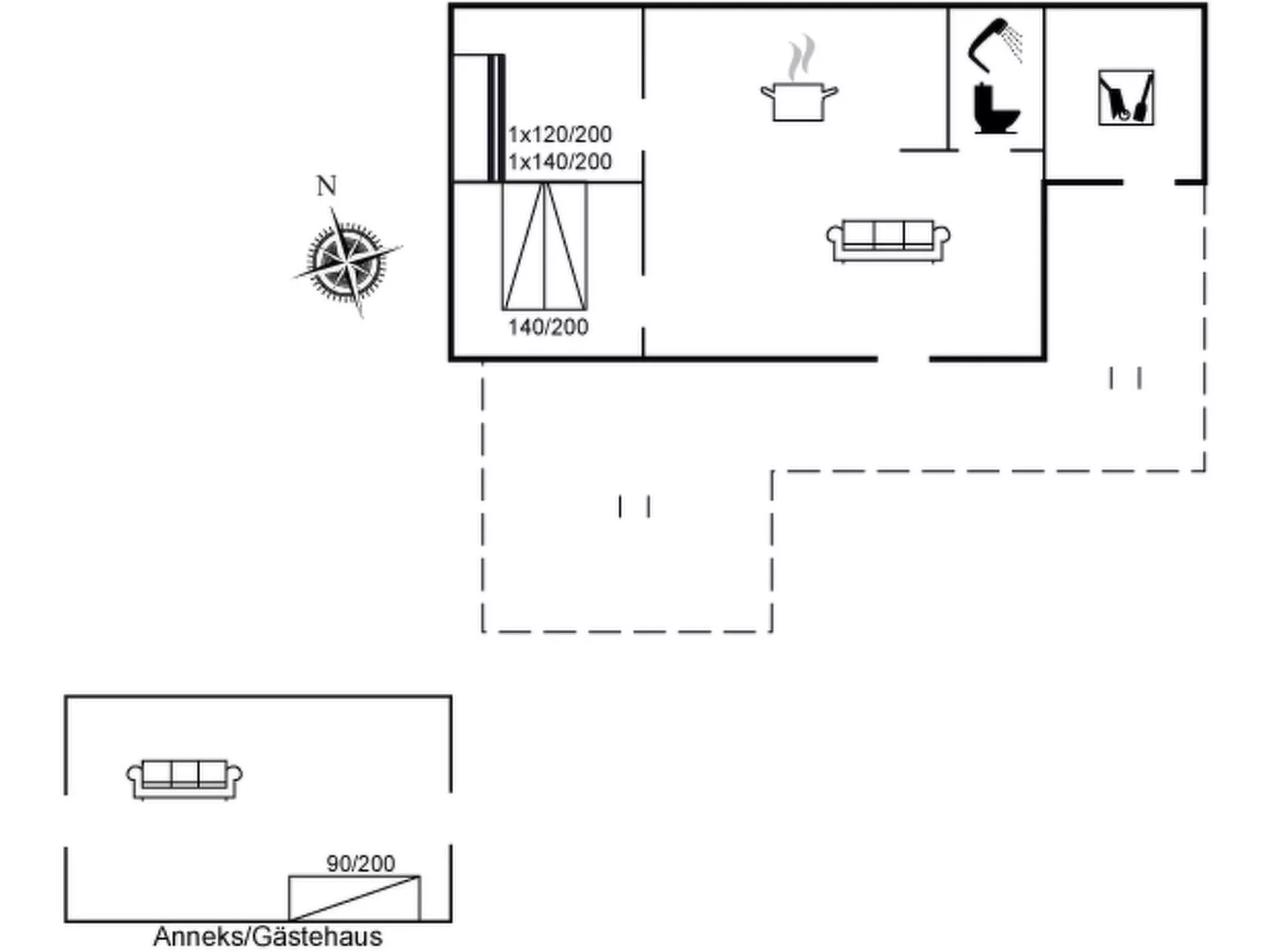 "Letta" - 800m from the sea-Binnen