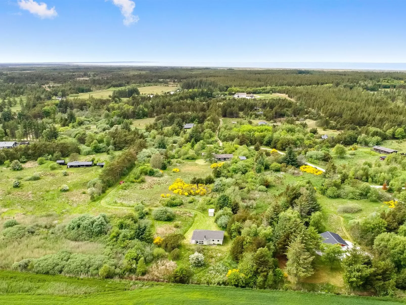 "Aameek" - 3km from the sea-Buiten