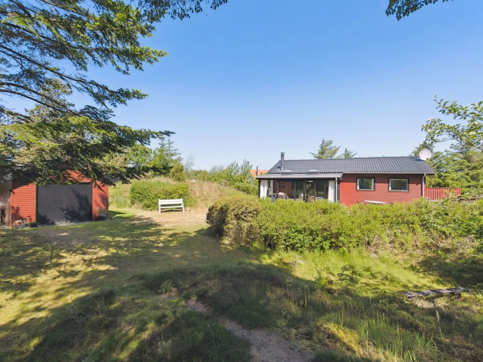 "Lykka" - 950m from the sea-Buiten