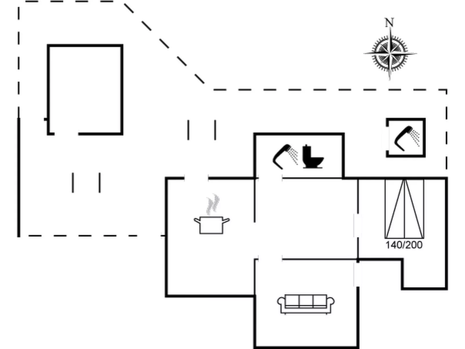 "Aruna" - 200m from the sea