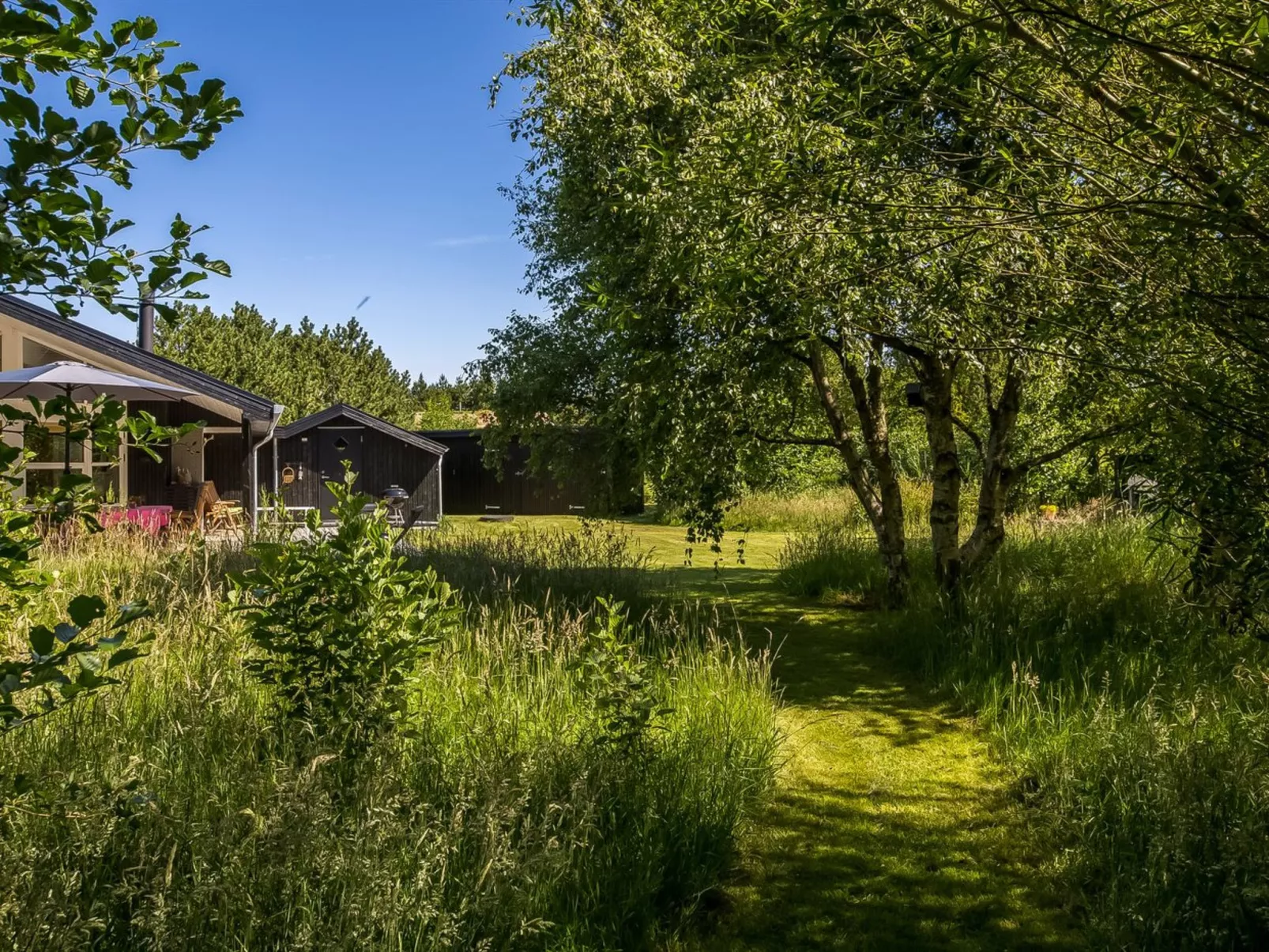 "Laerke" - 1.8km from the sea-Buiten