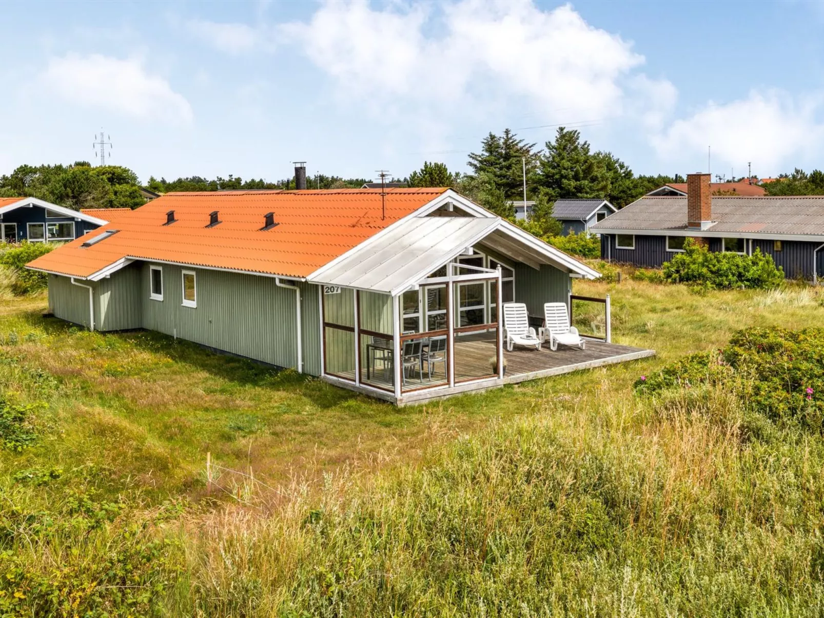 "Gedda" - 700m from the sea-Buiten