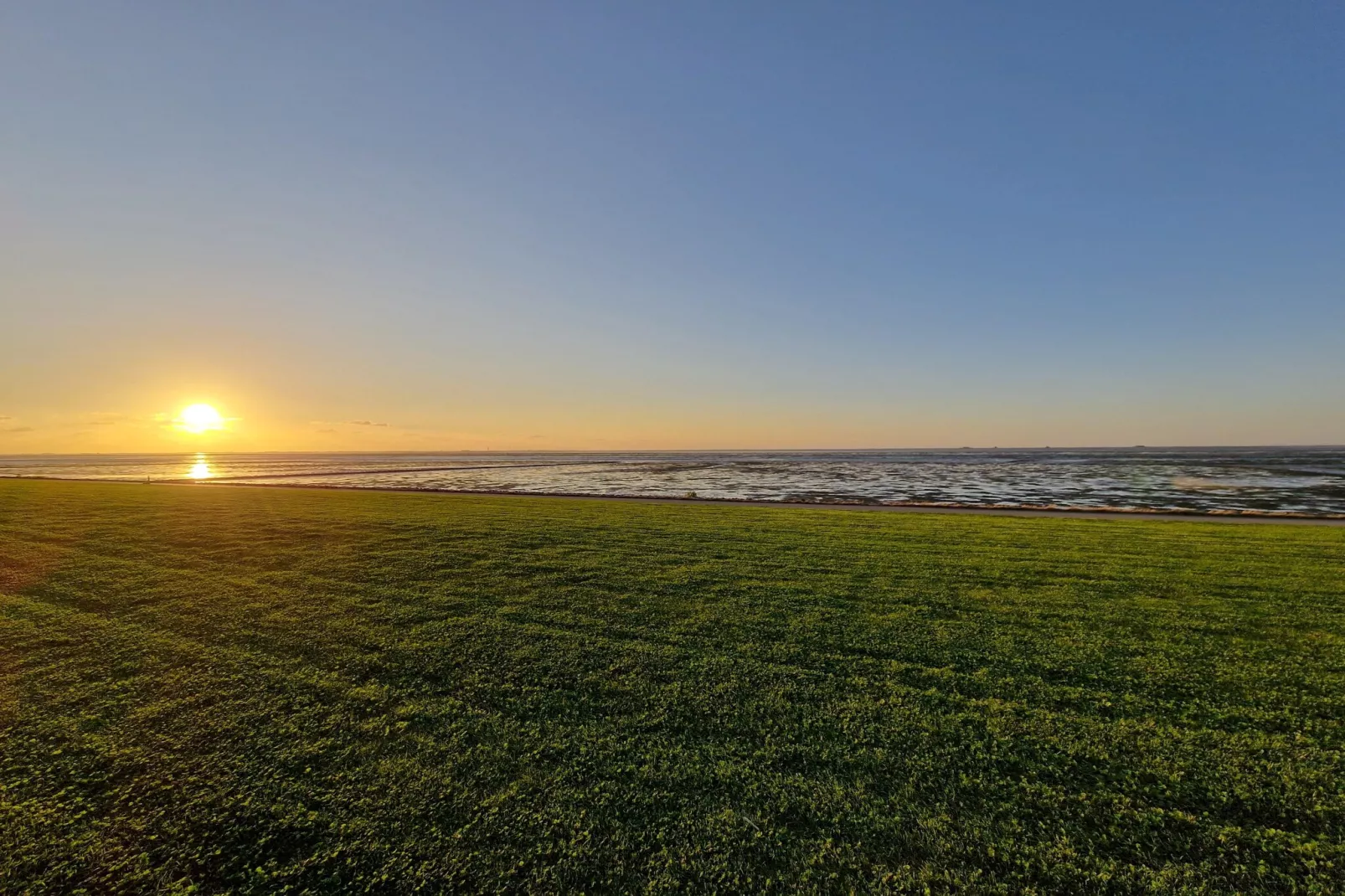 SeeZeichen auf Nordstrand - 4 Personen-Gebieden zomer 1km