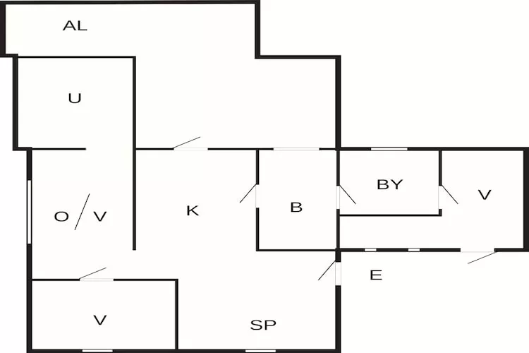 6 persoons vakantie huis in HÄLLEKIS-Plattegrond