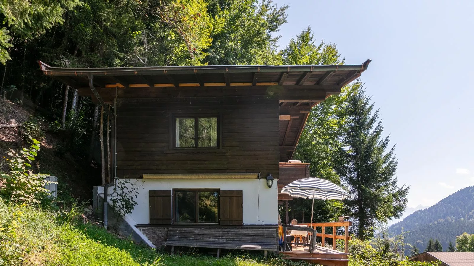 Sonnenhütte unten-Terrasbalkon