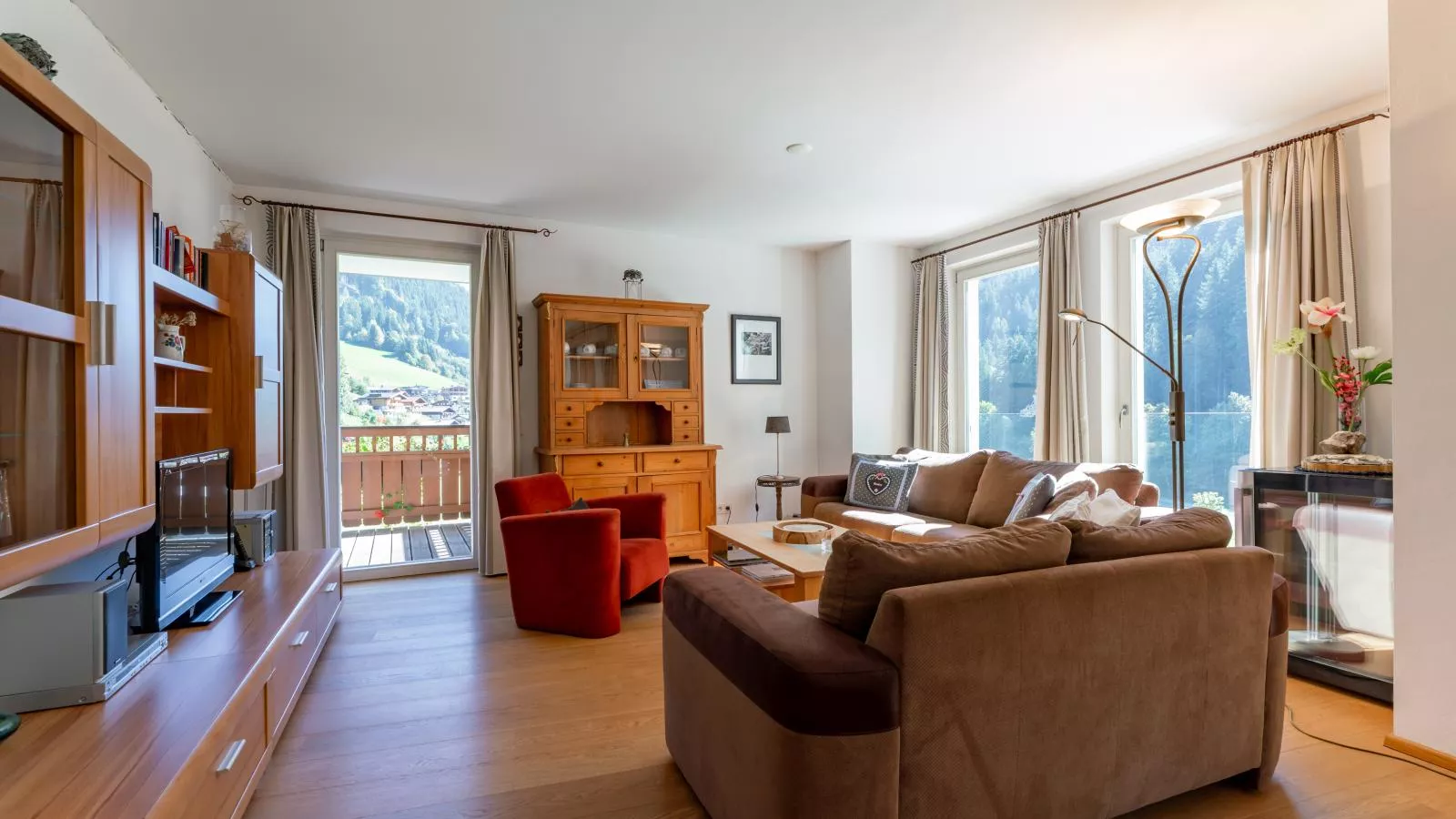 Drei Berge Top 4-Woonkamer