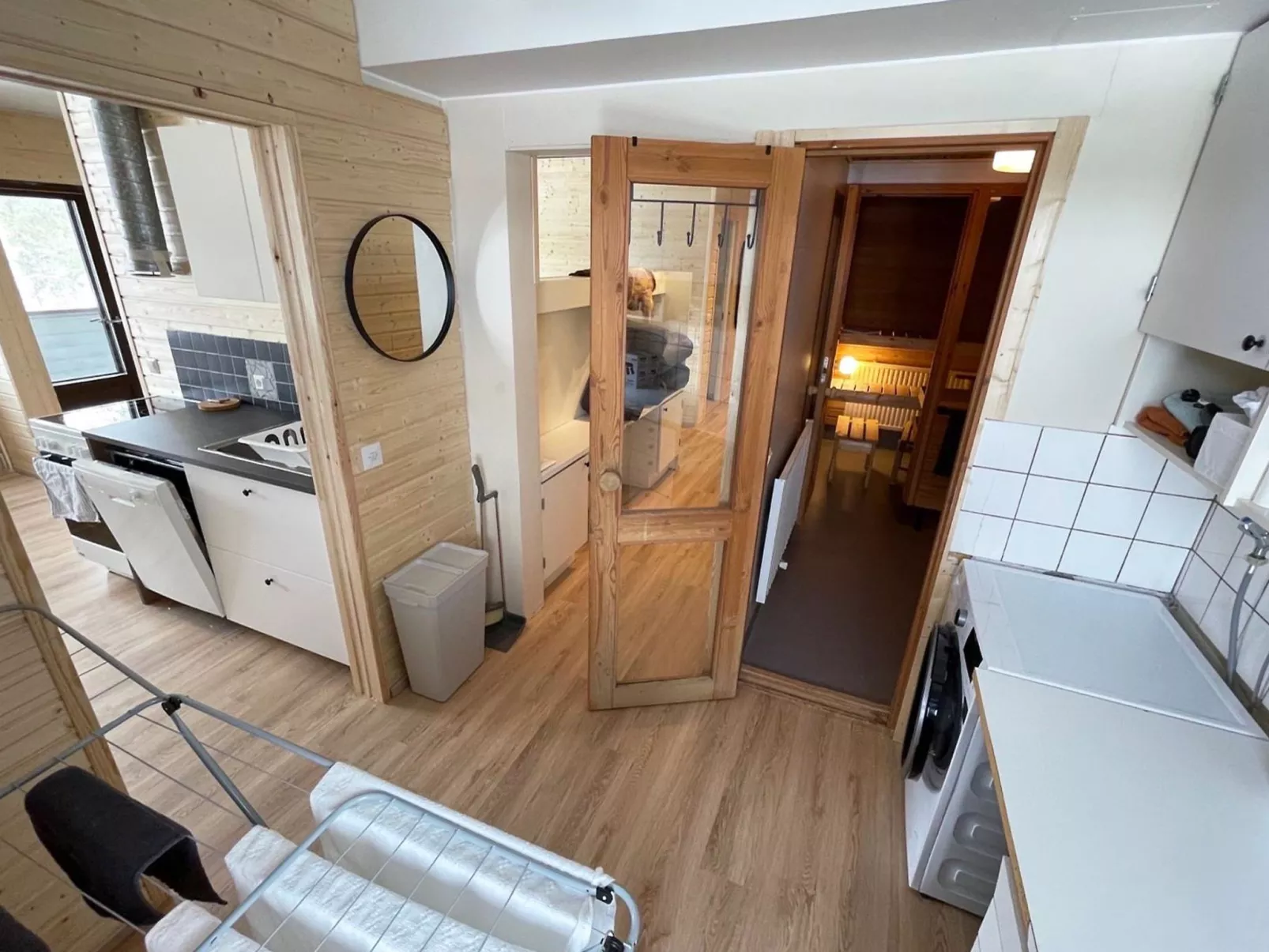 The cozy loggers suite-Binnen