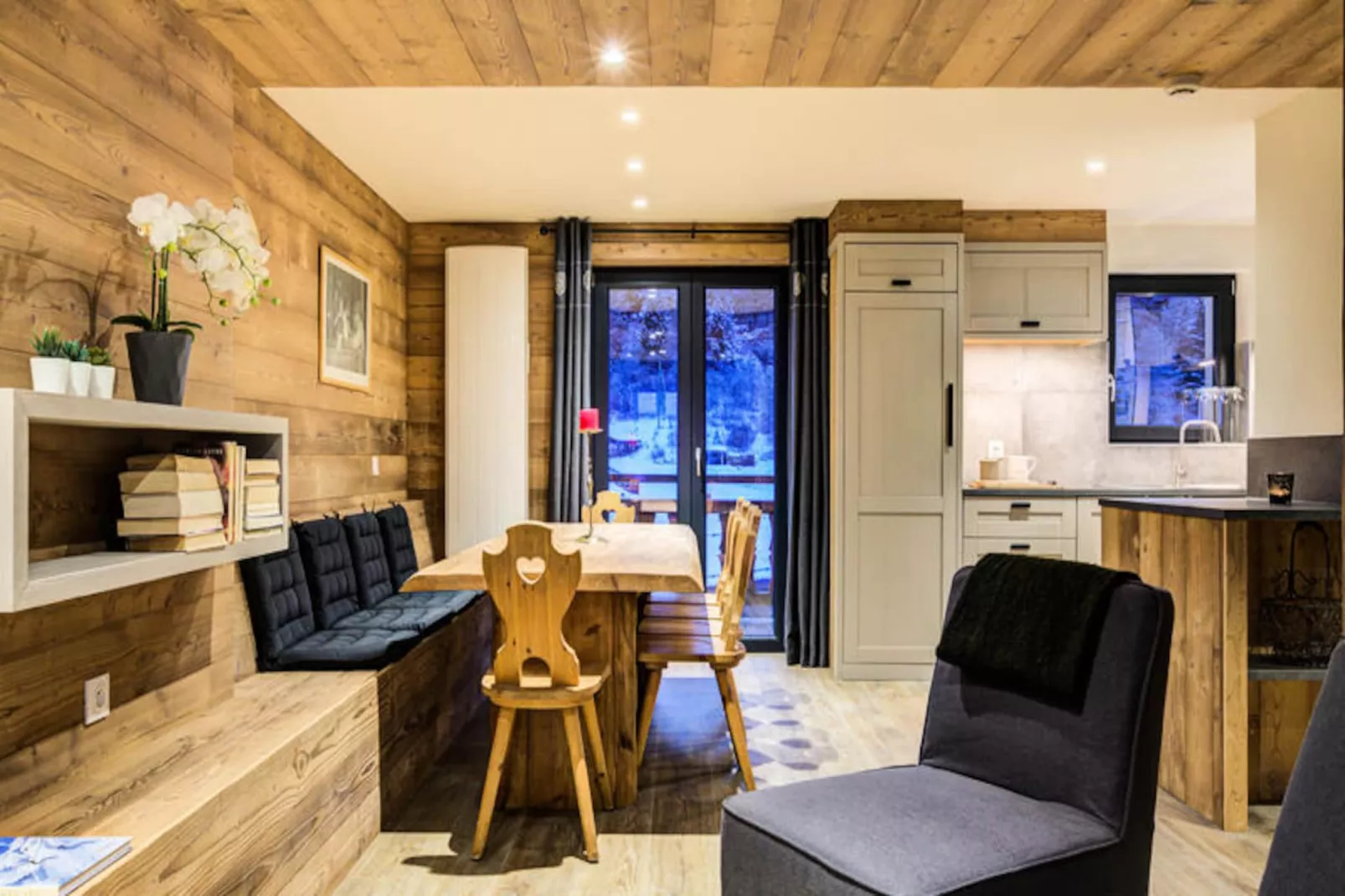 Chalet De La Mine-Eetkamer