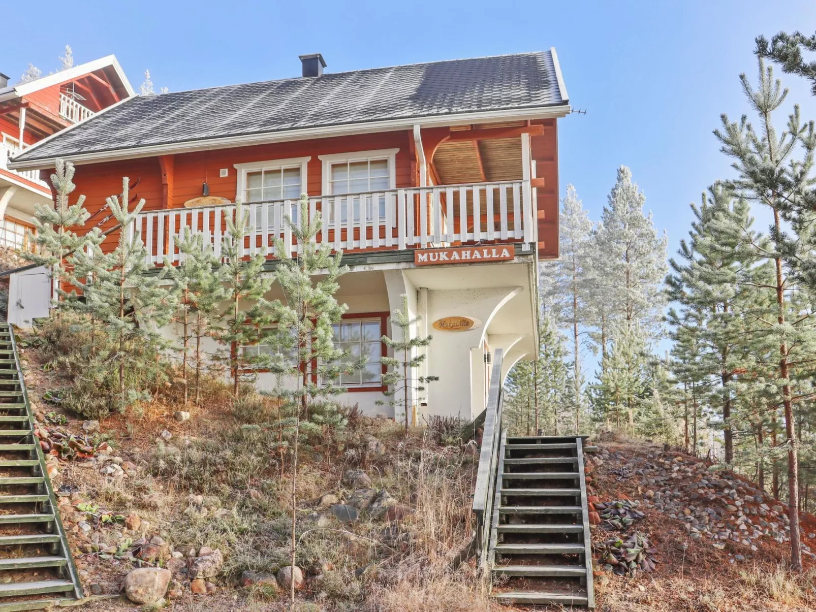 Mukalilla, paritalo sis loppusiivouksen-Binnen