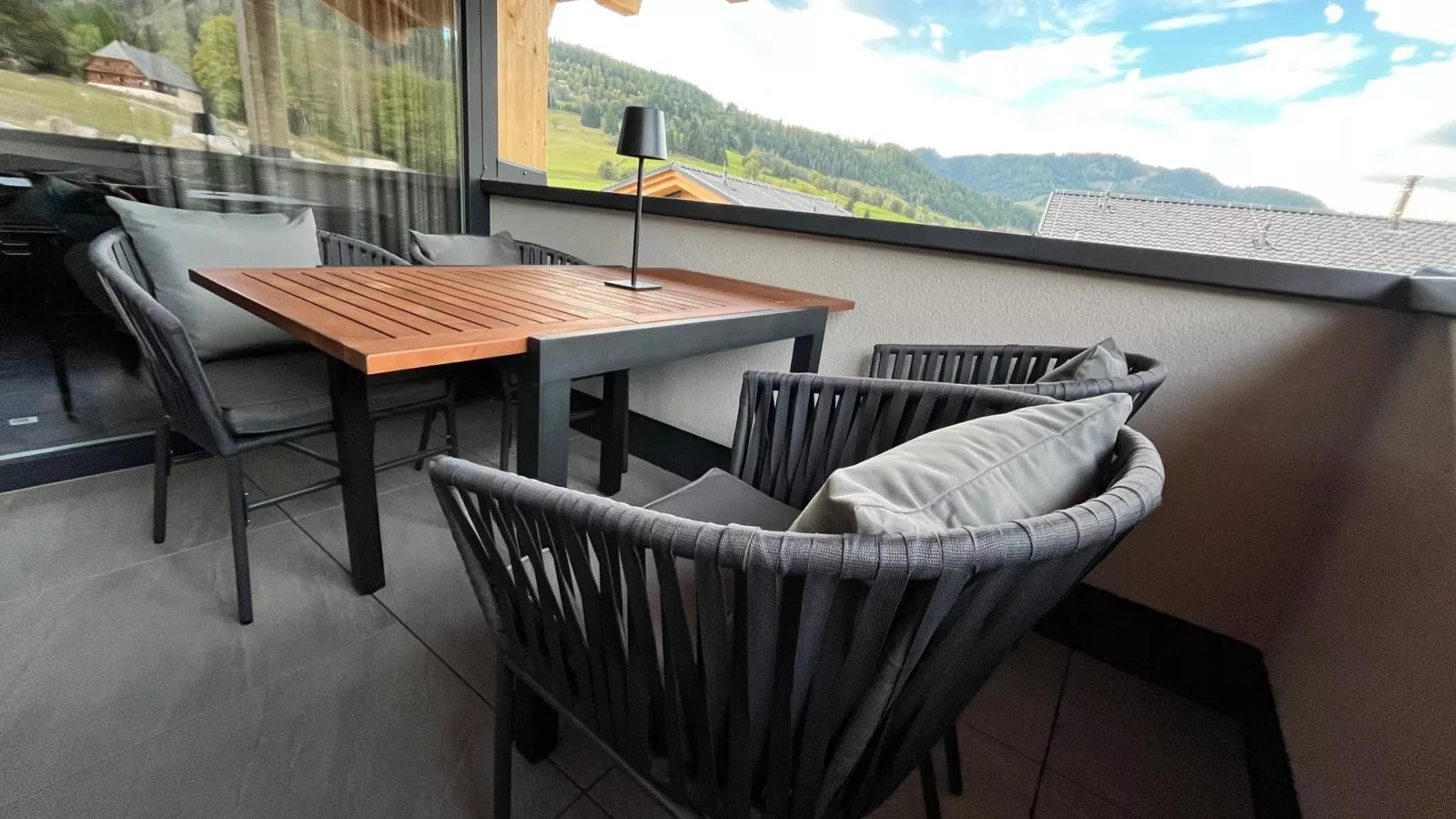 Gipfelglück-Terrasbalkon