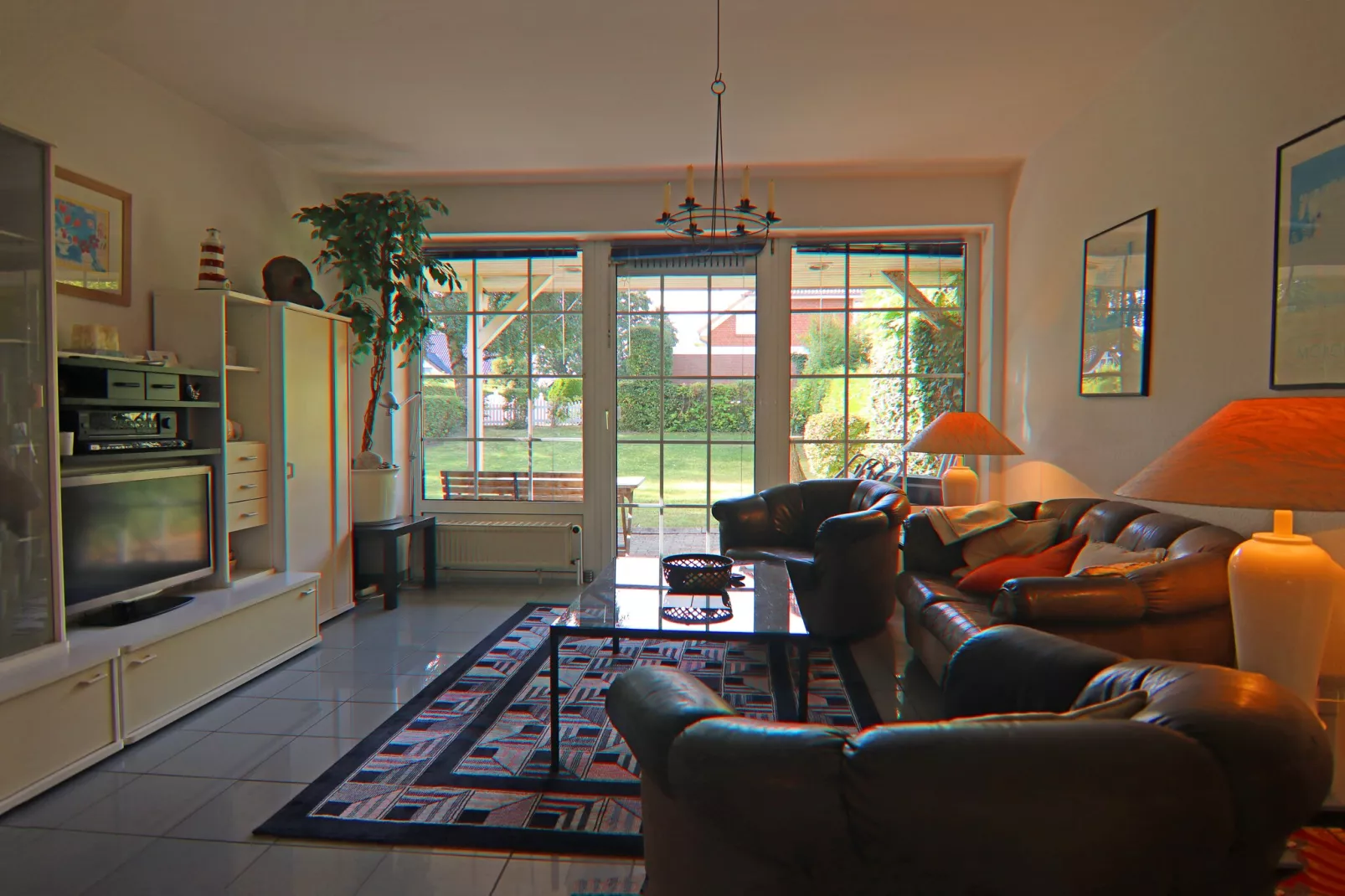 Ferienhaus Rebhuhnweg-Woonkamer