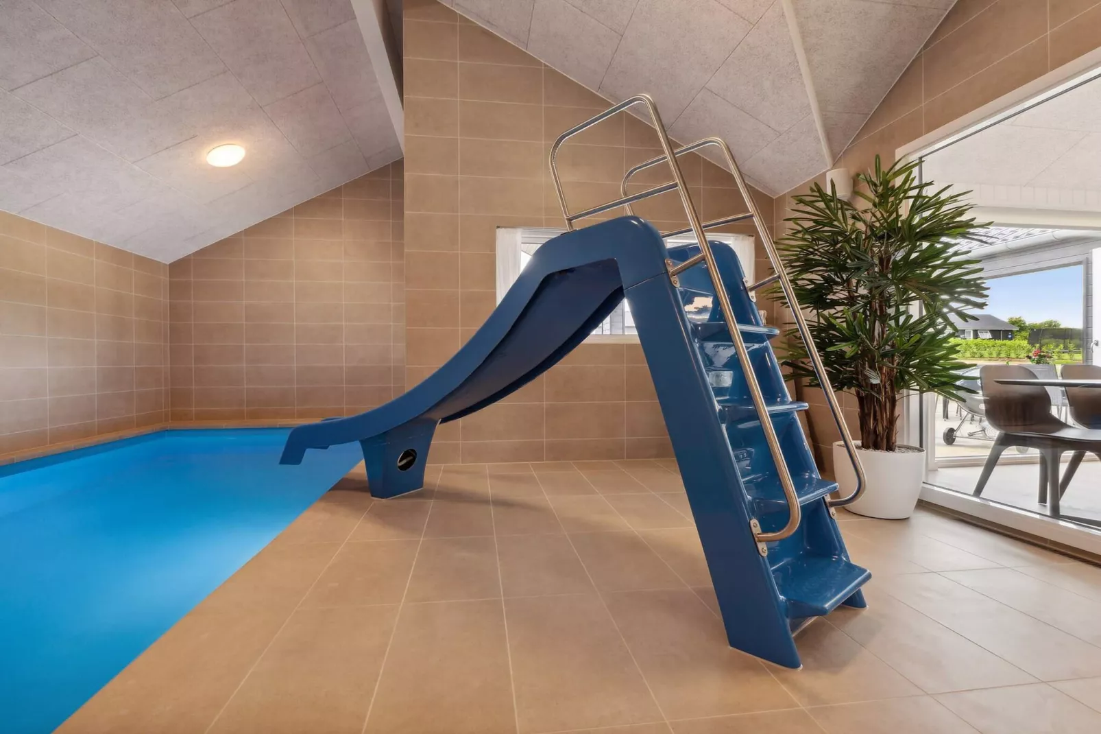 5 sterren vakantie huis in Bogense-Zwembad