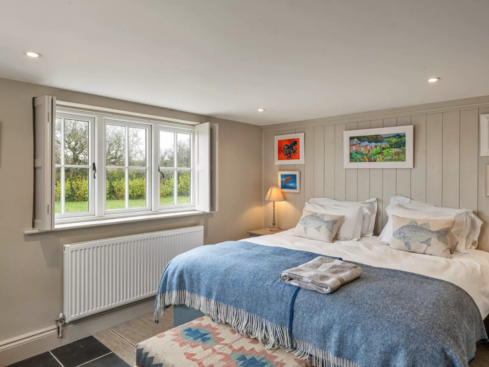 St Eval School House-Binnen