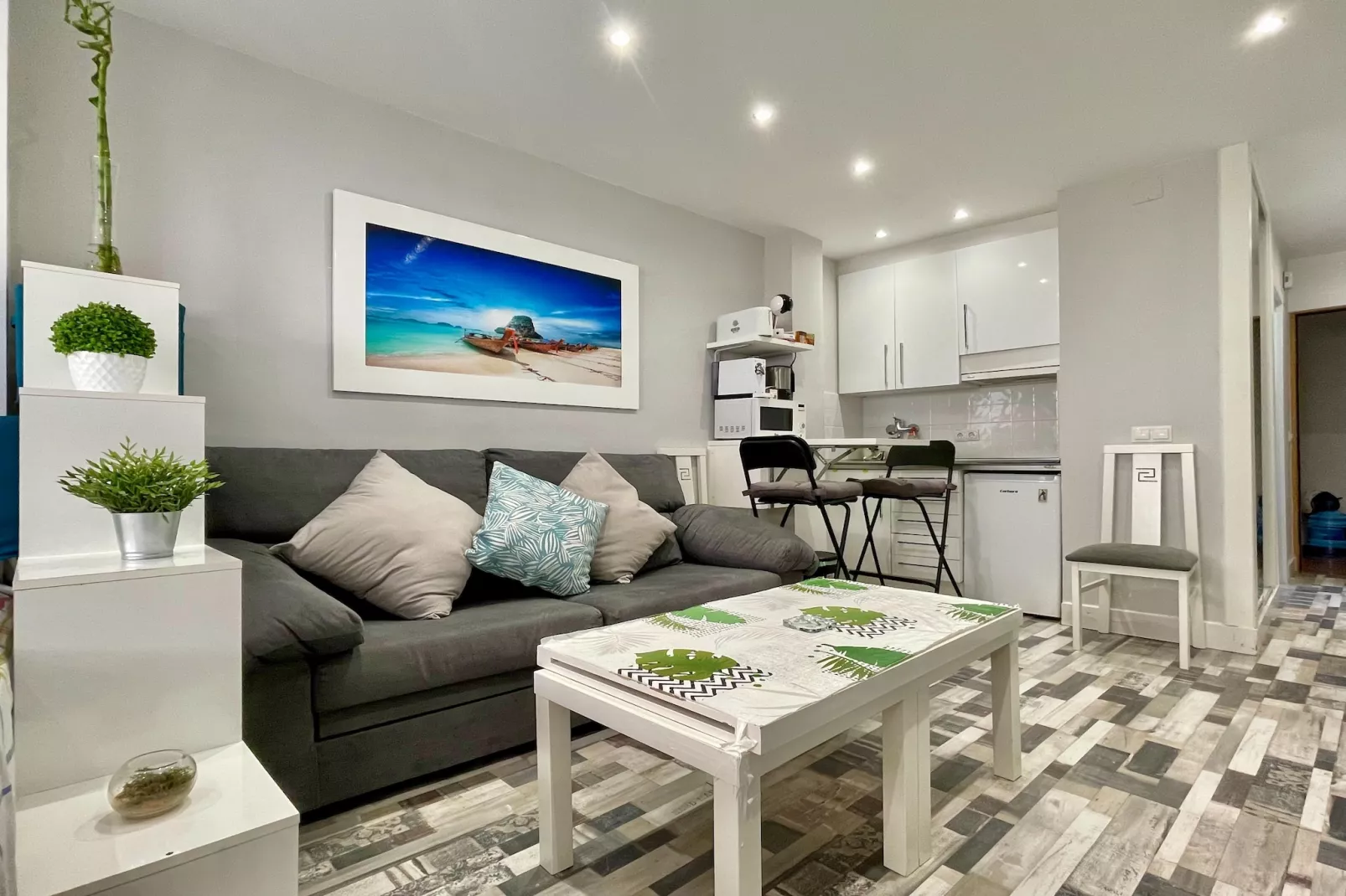 Carlota Alessandri Playa Torremolinos-Woonkamer