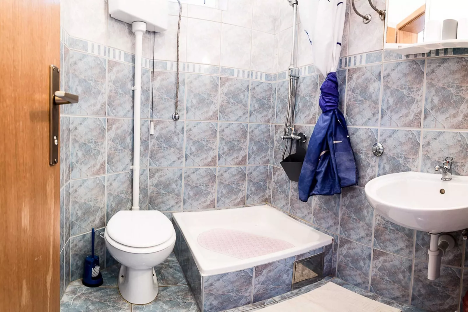 Apartments Smokvica - Superior One Bedroom Apartment with Balcony with Sea View (Apartment 2)-Badkamer