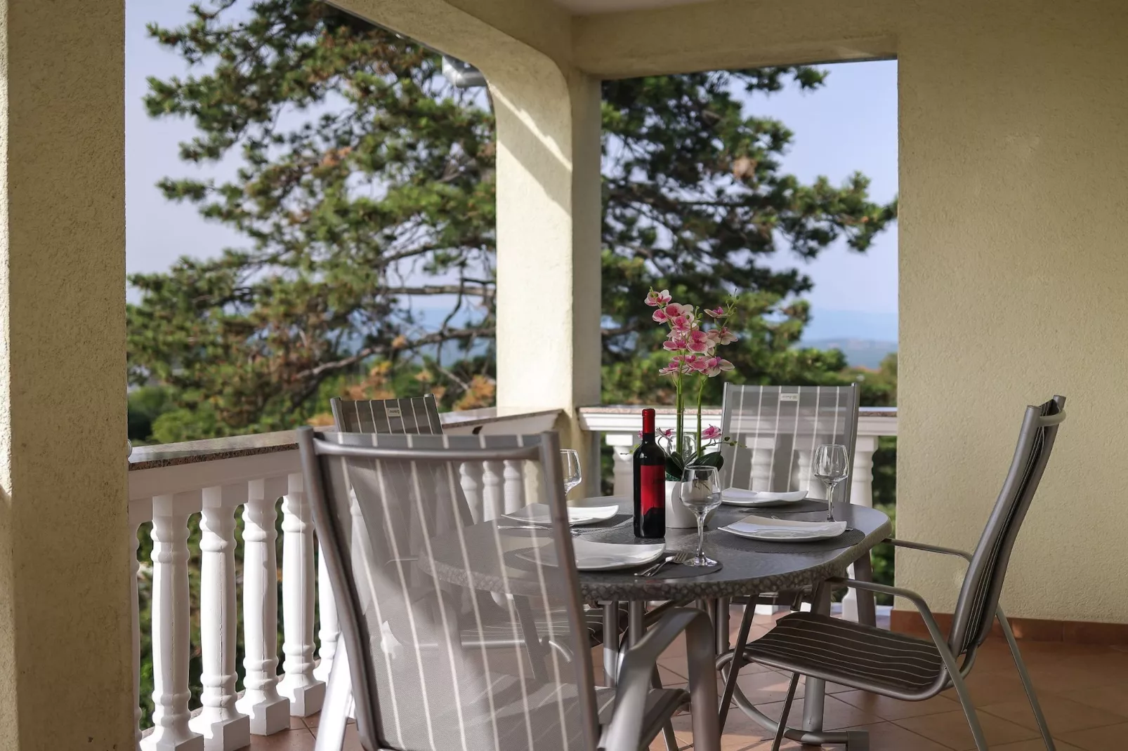 Peaceful Nature Retreat Near Krk Town with BBQ and Parking - Standard Two Bedroom Apartment