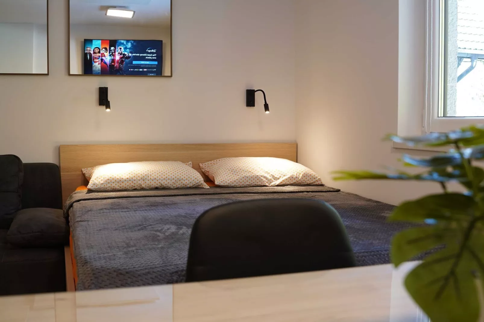 Cozy and Chic Apartment in Kranjska Gora - Studio Apartment-Slaapkamer